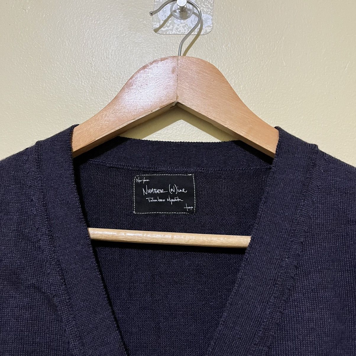 Number (N)ine VINTAGE NUMBER (N)INE - WOOL CARDIGAN Size US M / EU 48-50 / 2 - 2 Thumbnail