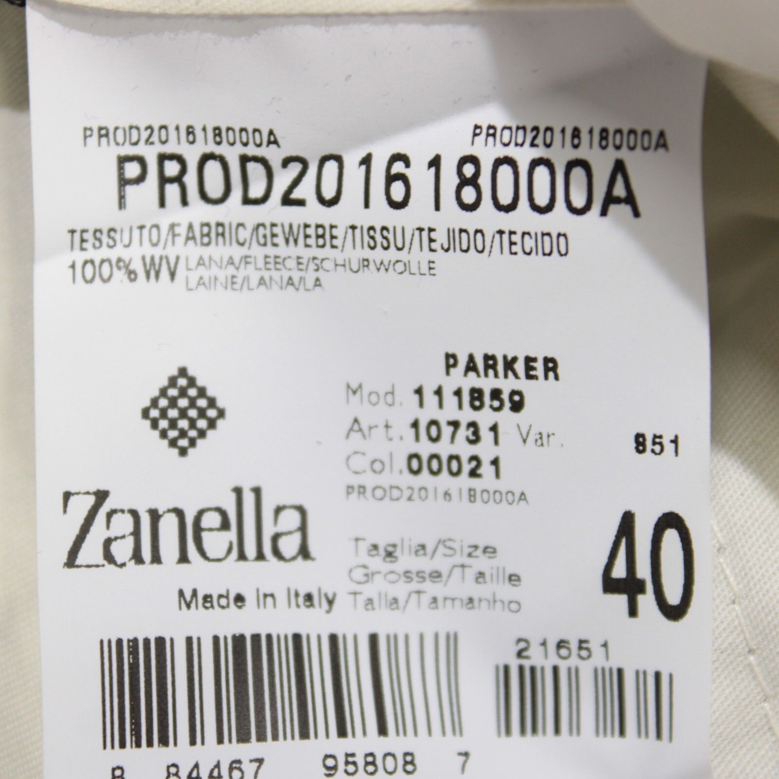 Zanella Zanella New with tags Dress Pants Size 40 US In Gray Size US 40 / EU 56 - 7 Thumbnail