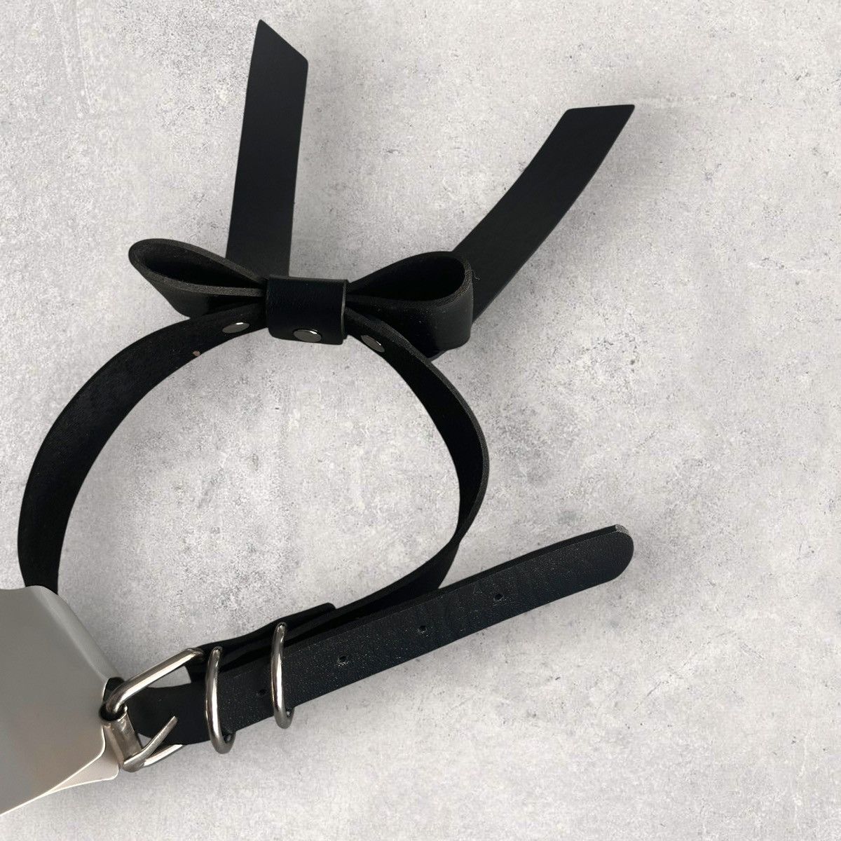 Other Bow PU Leather Choker Size ONE SIZE - 5 Thumbnail