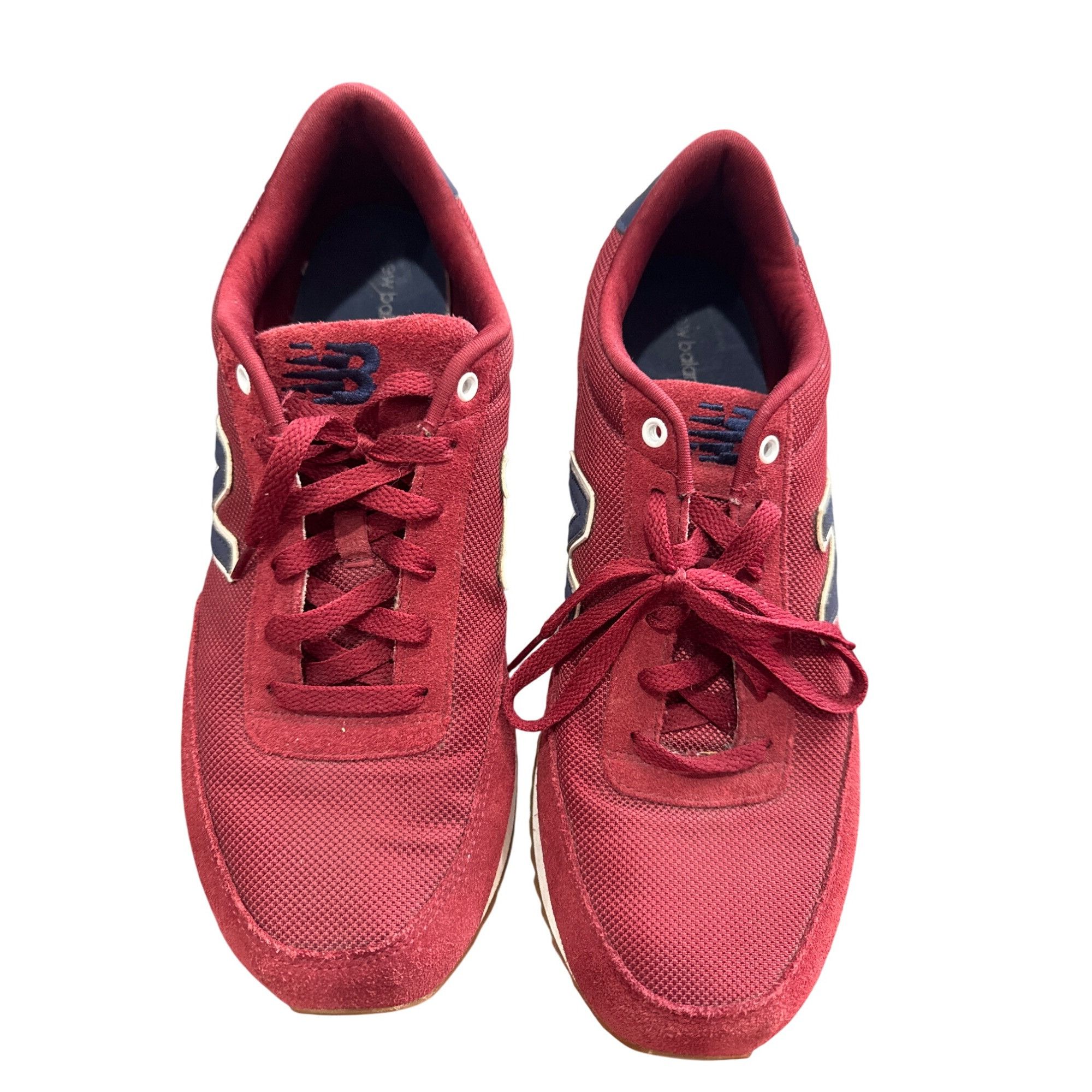 New Balance New Balance 501 mens red leather canvas sneakers Size 11D SK Size US 11 / EU 44 - 14 Thumbnail