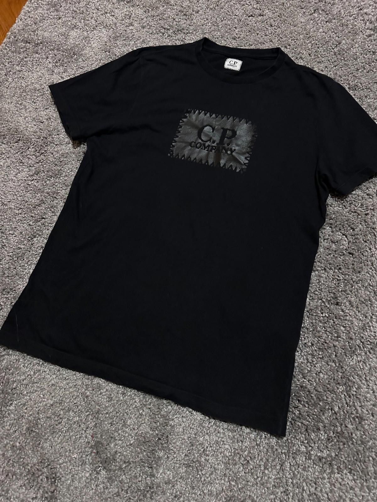 C.P. Company Vintage C.P. Company Logo Black T Shirt Size L Size US L / EU 52-54 / 3 - 2 Thumbnail