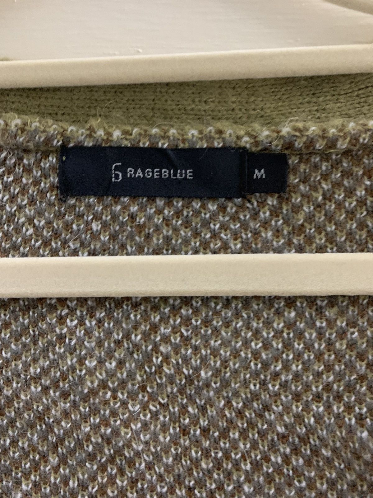 Japanese Brand Vintage Colour Knitwear RAGEBLUE Size US M / EU 48-50 / 2 - 4 Thumbnail