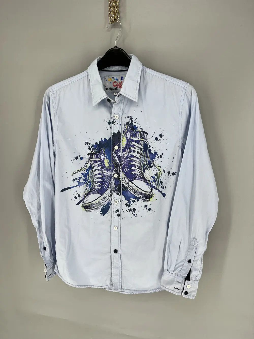 Vintage Men’s Desigual shirts white long sleeve size S Size US S / EU 44-46 / 1 - 3 Thumbnail
