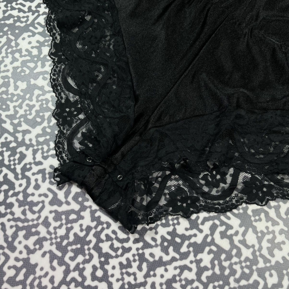 Vintage Vintage 90s Sexy Mesh Bodysuit Retro Sleepwear Nightie Style Size M / US 6-8 / IT 42-44 - 10 Thumbnail