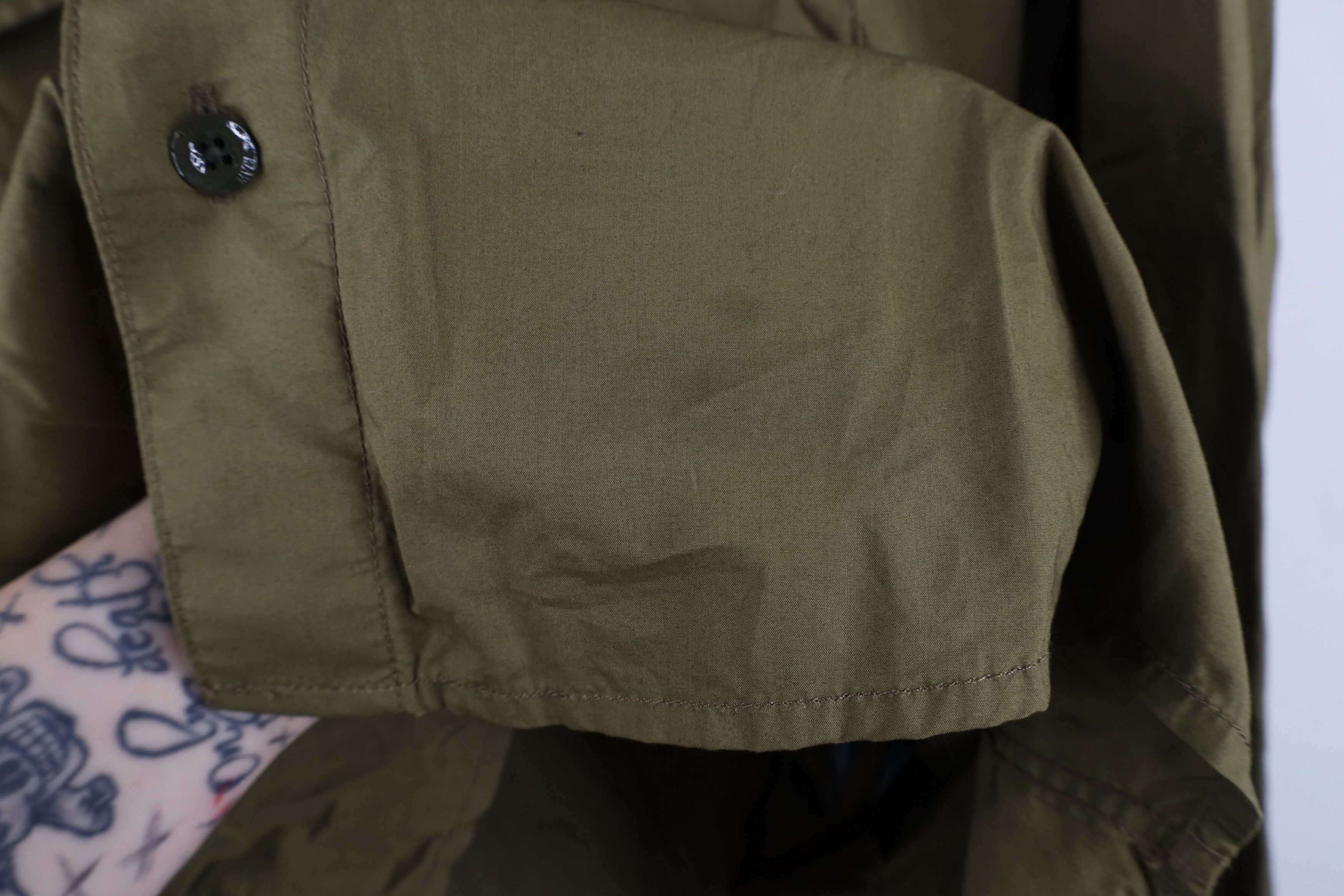 Vintage G Star Raw Spell Out Military Style Collared Button Shirt Size US L / EU 52-54 / 3 - 8 Thumbnail