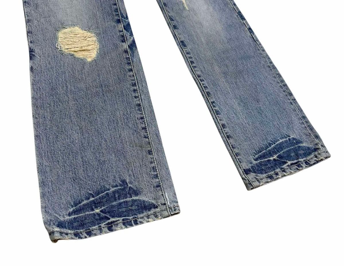 Japanese Brand × Le Grande Bleu (L.G.B.) × Tornado Mart 🔥Sick Y2K PPFM Distressed Boro Patchwork Double Waist Denim Size US 34 / EU 50 - 5 Thumbnail
