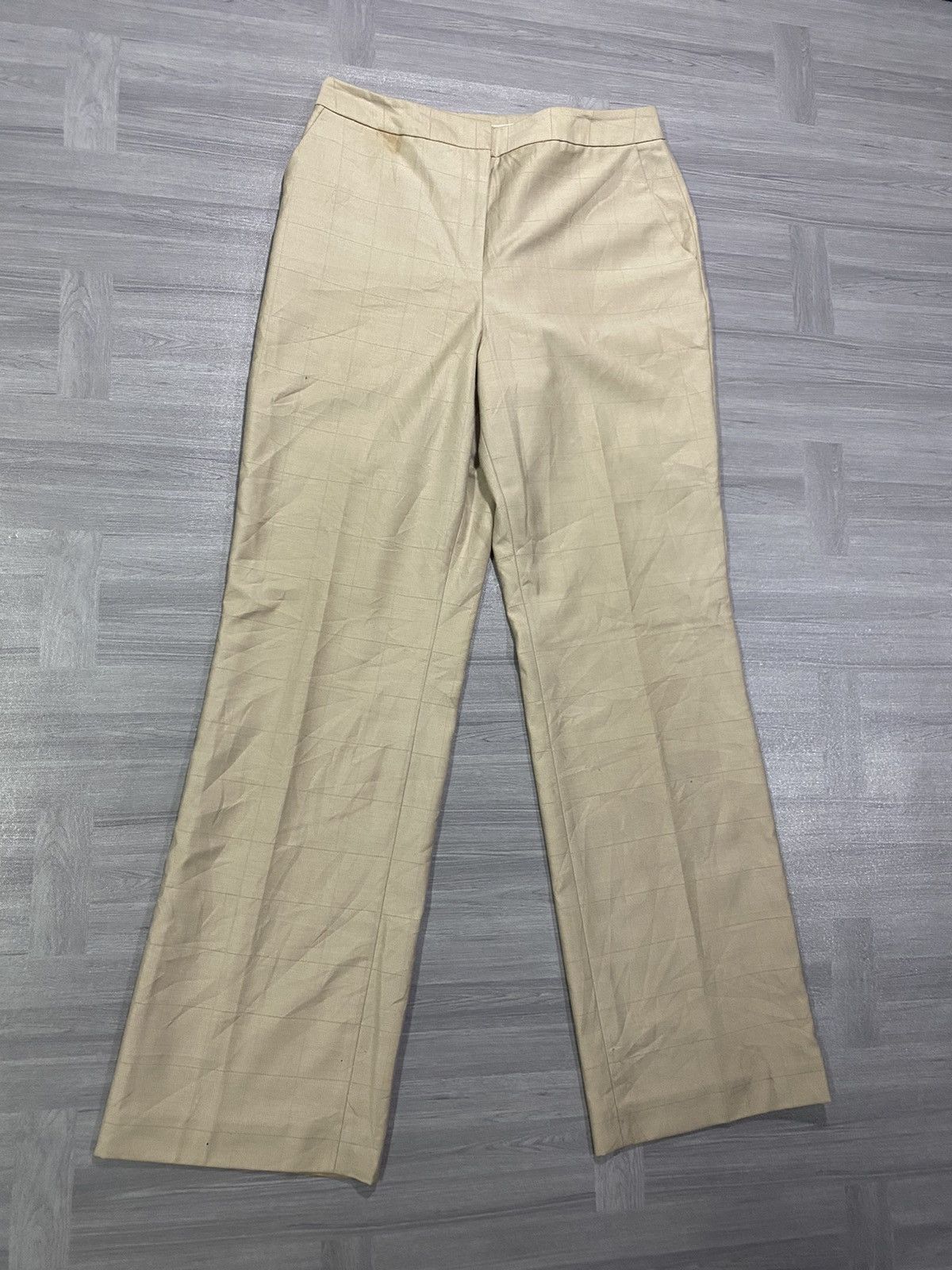 Designer Vintage Calvin Klein Straight Cut Casual Pants Size US 31 - 3 Thumbnail