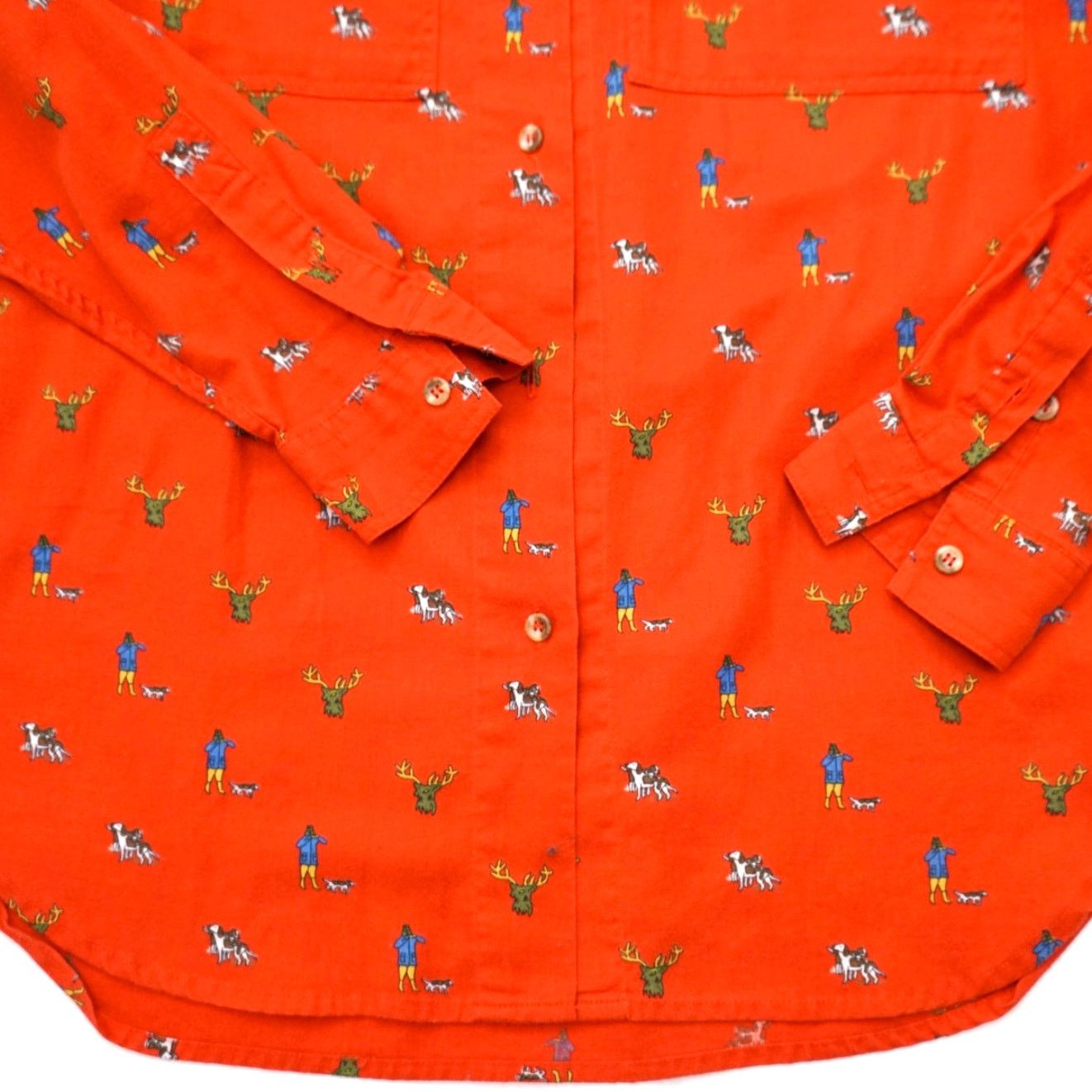 Liz Claiborne Vintage 90s Liz Wear Hunting Long Sleeve Shirt Womens Large Size L / US 10 / IT 46 - 4 Thumbnail