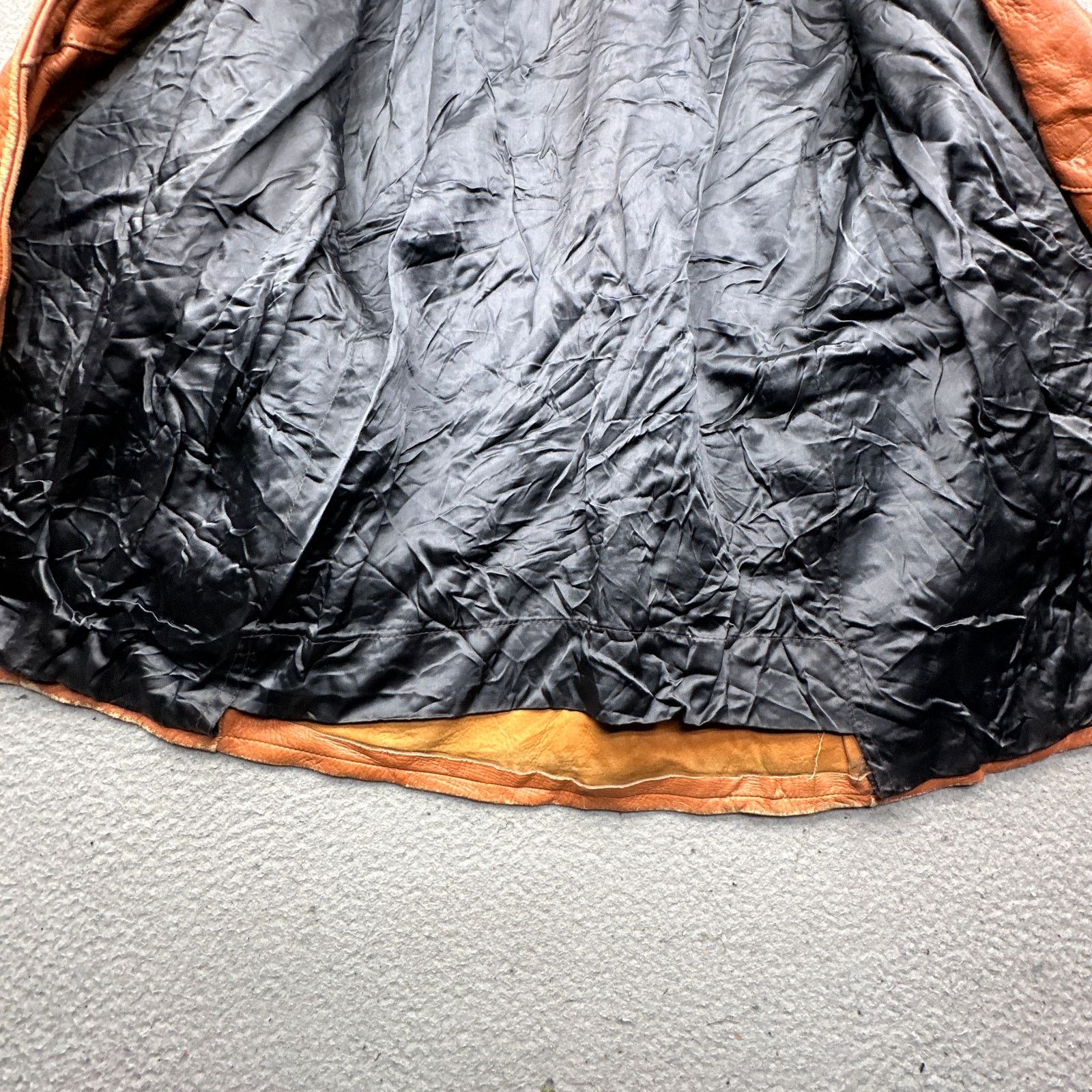 Other Vintage 70s WB Place & Co Deerskin Leather Coat Jacket 42 Size US L / EU 52-54 / 3 - 17 Thumbnail