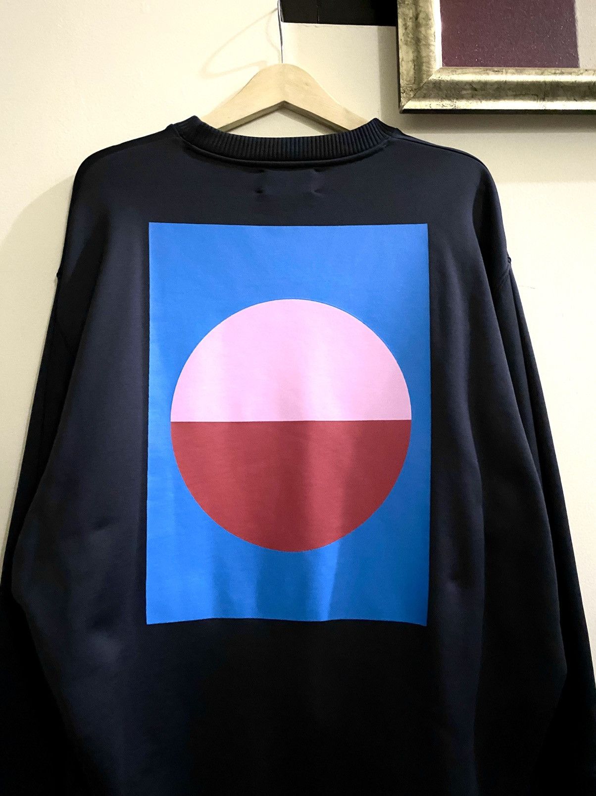 Acne Studios Acne studios SS14 Beta Geometric Oversized Sweatshirt Size US M / EU 48-50 / 2 - 3 Thumbnail