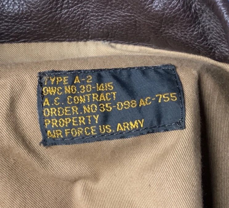 Other A-2 flight jacket Memphis Belle WW2 Size US L / EU 52-54 / 3 - 5 Thumbnail