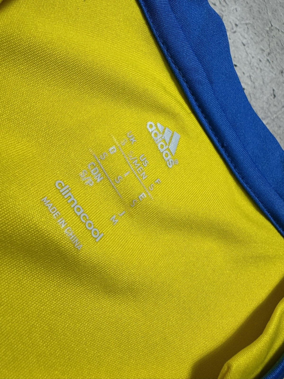 Adidas Adidas Sweden Team 2012/2013 Soccer Jersey Vintage Size US S / EU 44-46 / 1 - 6 Thumbnail