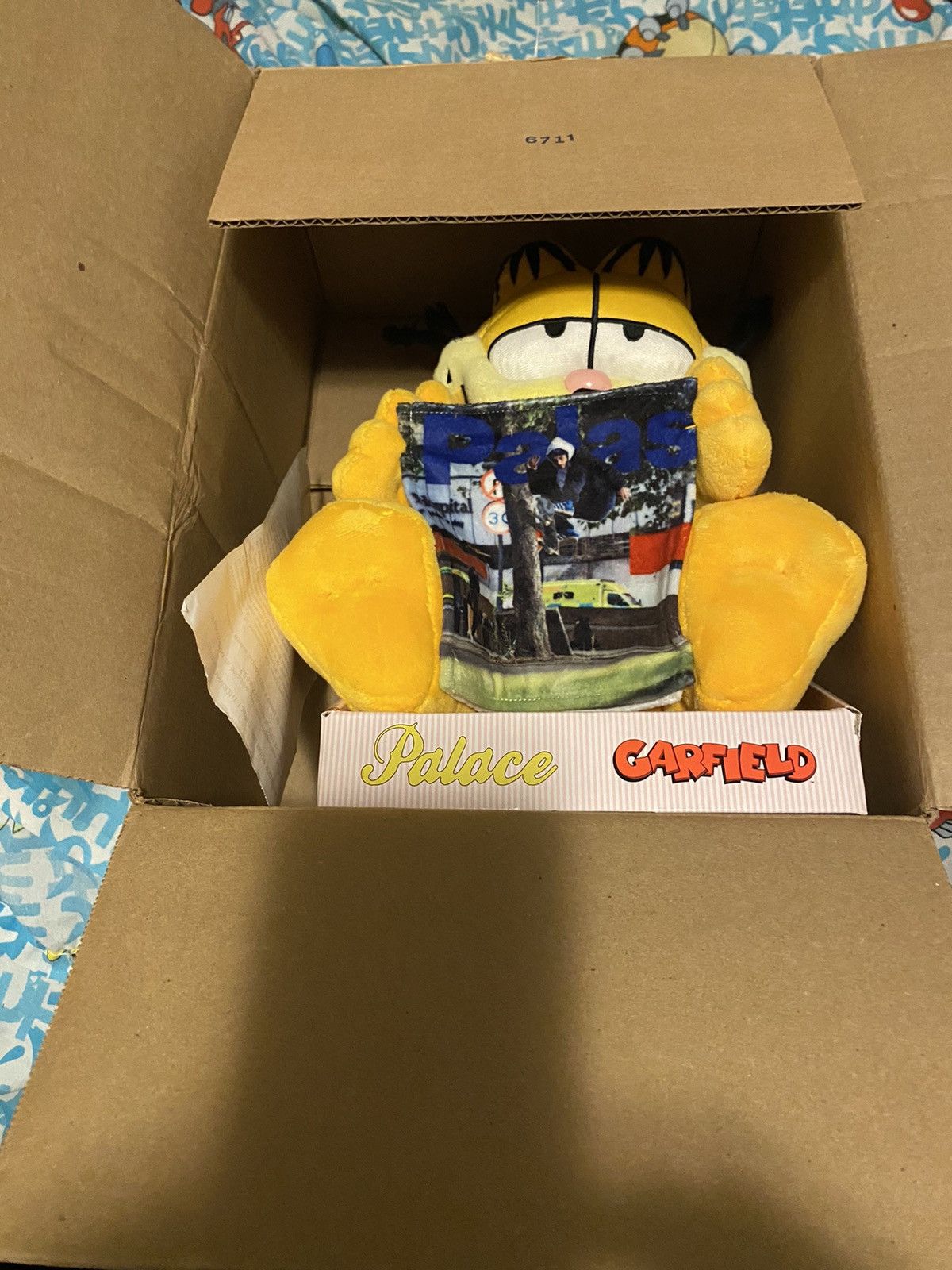 Palace Palace Garfield Plush Toy Orange FW21 Size ONE SIZE - 3 Thumbnail