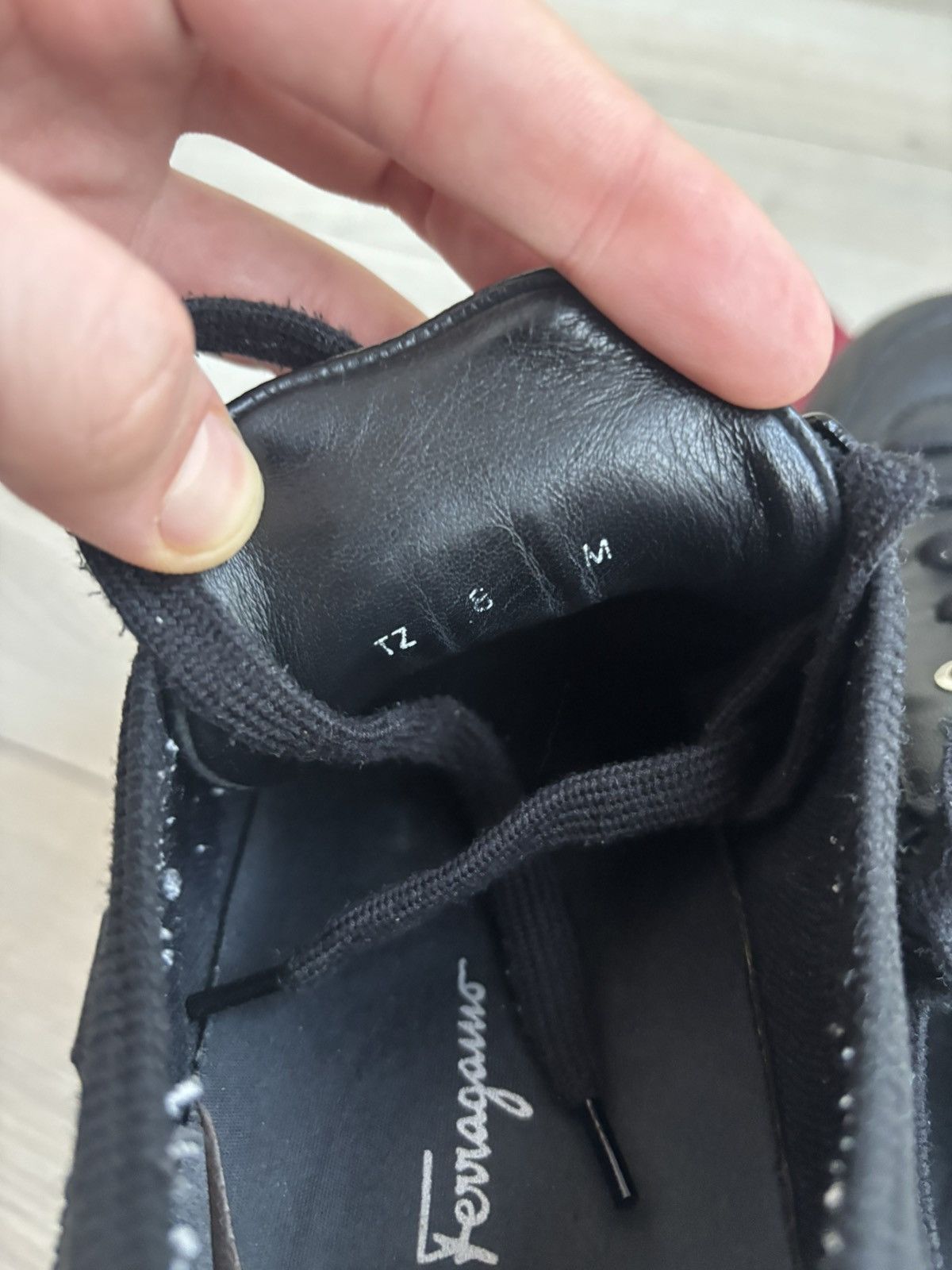 Salvatore Ferragamo Salvatore Ferragamo Learher sneakers Size US 8.5 / EU 41-42 - 9 Thumbnail