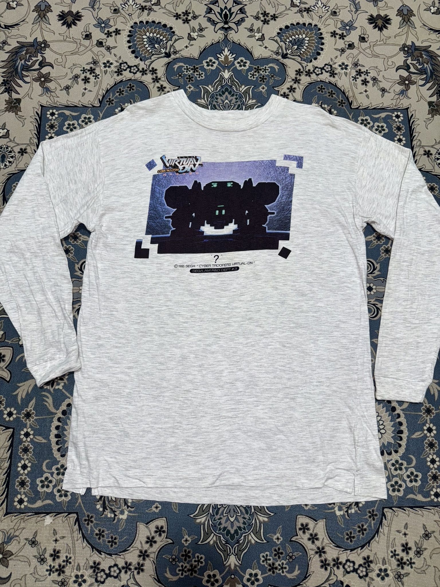 Japanese Brand × The Game × Vintage Vintage 95 Sega Cyber Troopers Virtual On T shirt Akira Size US M / EU 48-50 / 2 - 1 Thumbnail