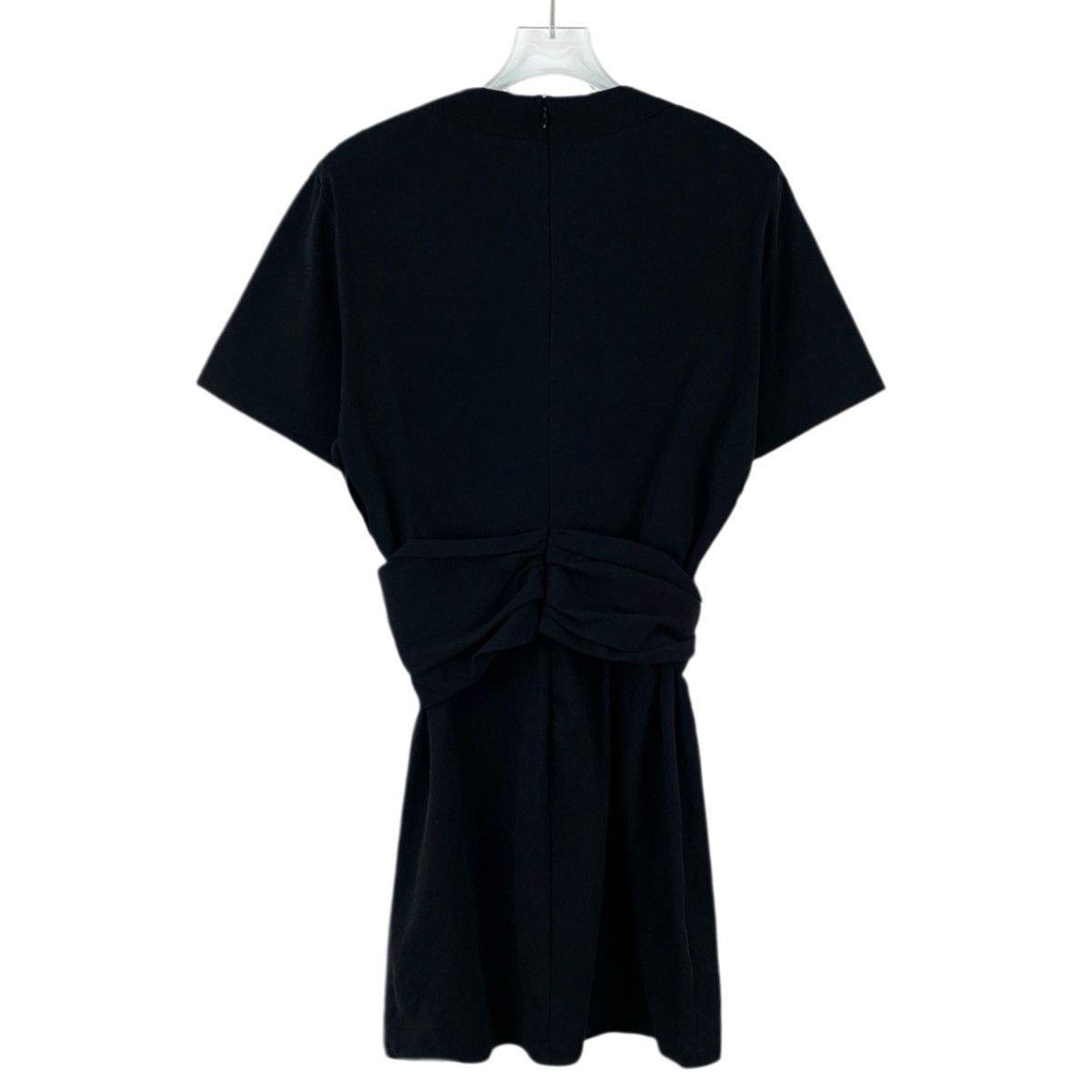 Alexander Wang Alexander Wang Ruched Cross Design Short Sleeve Dress K26WX Size S / US 4 / IT 40 - 2 Thumbnail