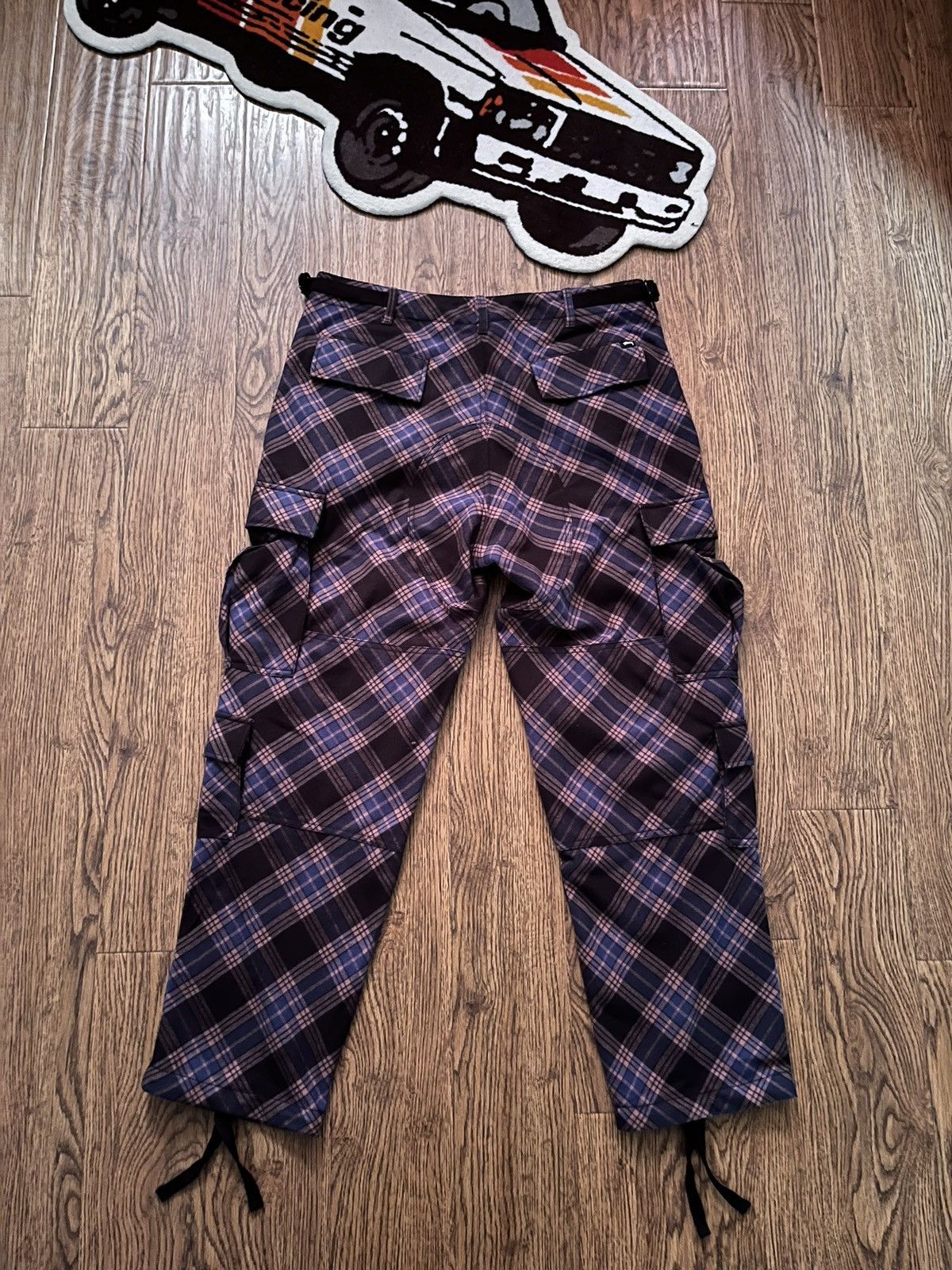 Stussy Stussy Bias Plaid Surplus Cargo Pants | Grailed 