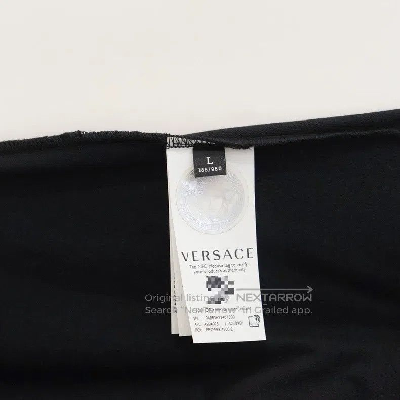 Versace Versace Main line men's T-shirt Size US L / EU 52-54 / 3 - 7 Thumbnail