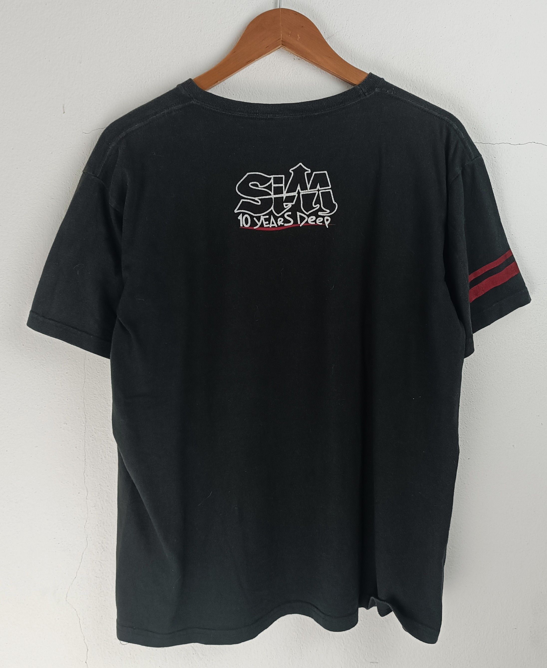 Band Tees VINTAGE SiM REGGAE PUNK METALCORE JAPAN coldrain crossfaith Size US L / EU 52-54 / 3 - 4 Thumbnail
