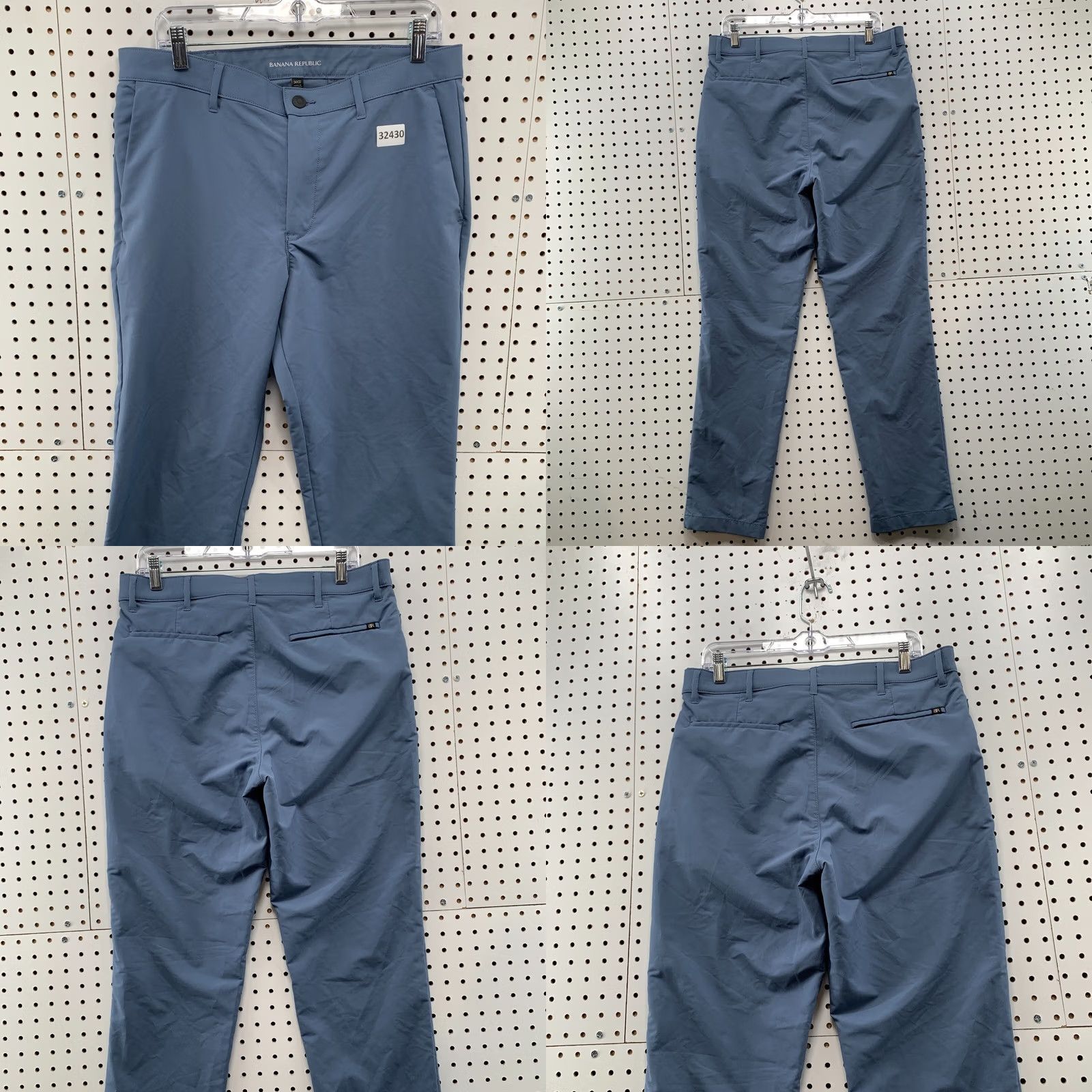 Banana Republic Banana Republic Chino Pants Mens Size 34x32 Slim Blue Casual Business Shirt Pants? Size US 34 / EU 50 - 8 Thumbnail