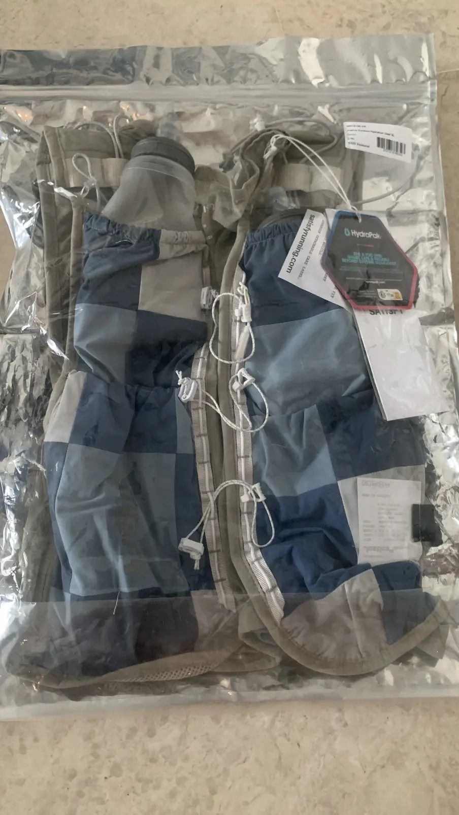 Satisfy Satisfy Running Limited Edition Patchwork Hydration Vest Size US XL / EU 56 / 4 - 2 Thumbnail