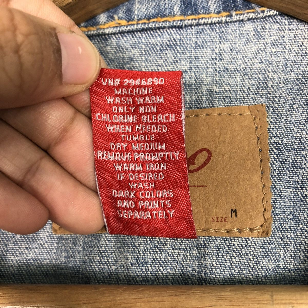 Japanese Brand 🔥VINTAGE DENIM CHORE WORK JACKET MOSSIMO ISSEY MIYAKE Size US M / EU 48-50 / 2 - 20 Thumbnail