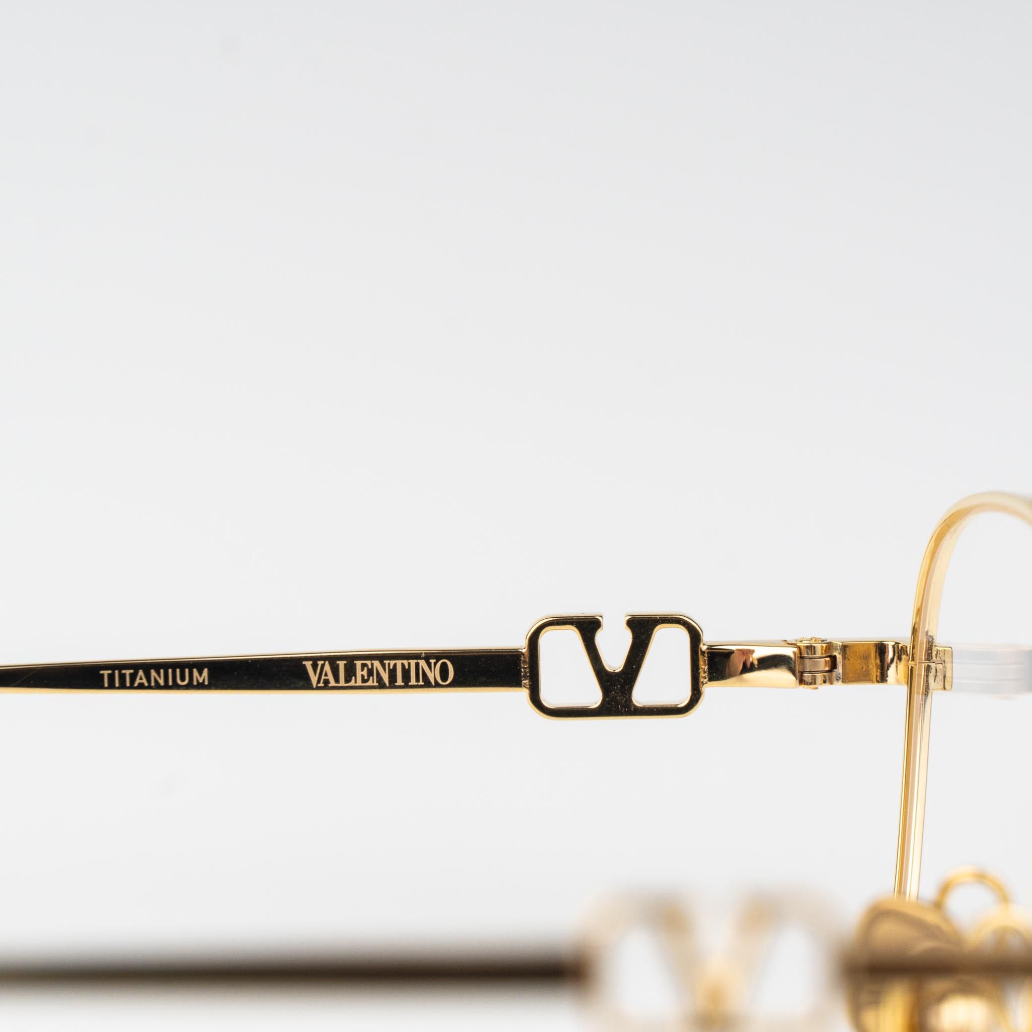 Valentino Valentino Women Eyeglasses V-LOGO SIGN II VLX-167 A Size ONE SIZE - 9 Thumbnail