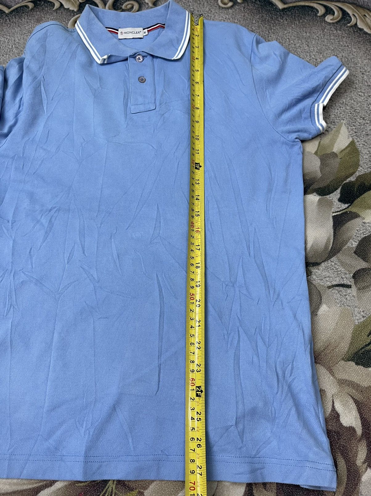 Moncler Vintage Moncler Japan Polo Tee Size US M / EU 48-50 / 2 - 12 Thumbnail