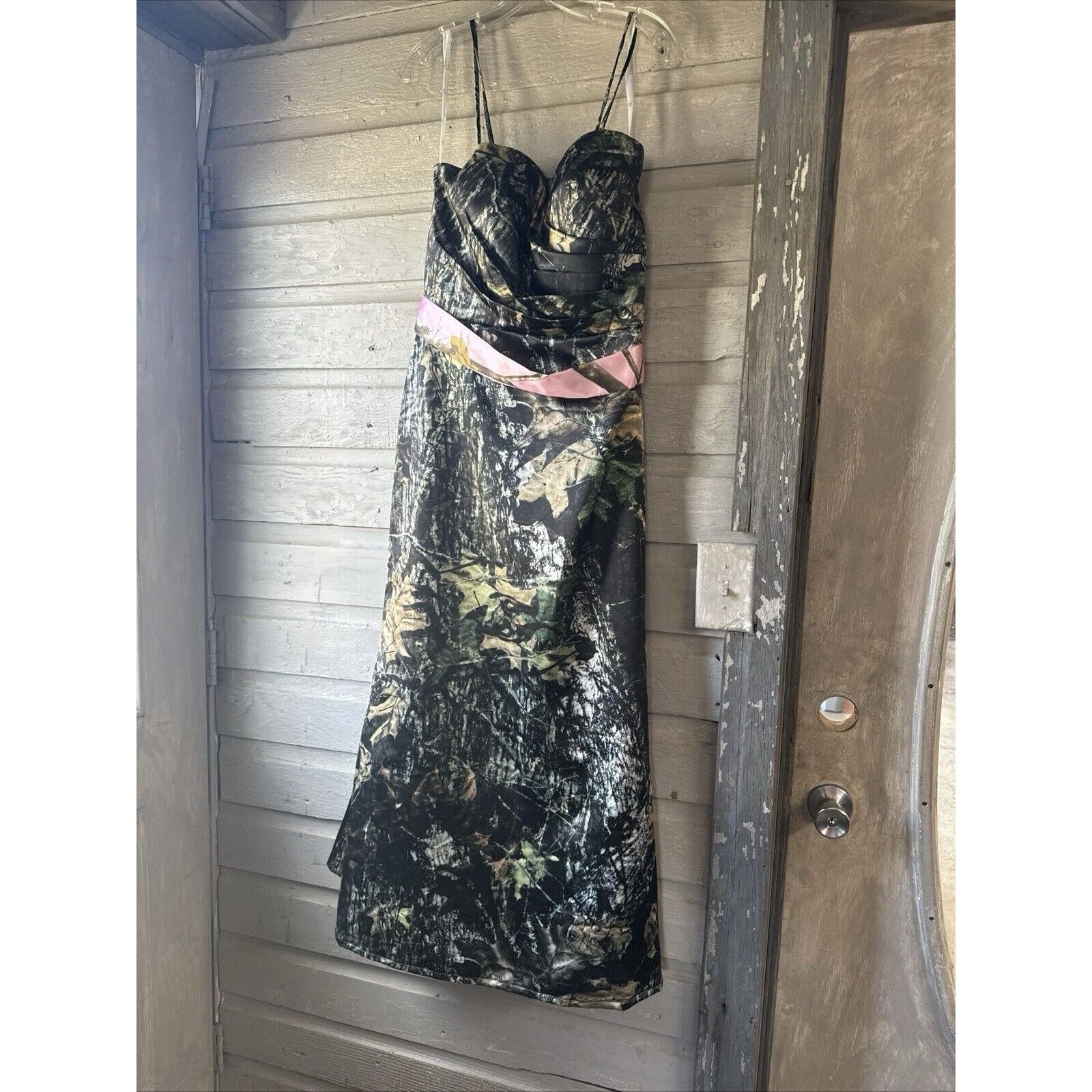 Other Christina Wu Camouflage Long Dress Size 14 Size XL / US 12-14 / IT 48-50 - 9 Thumbnail