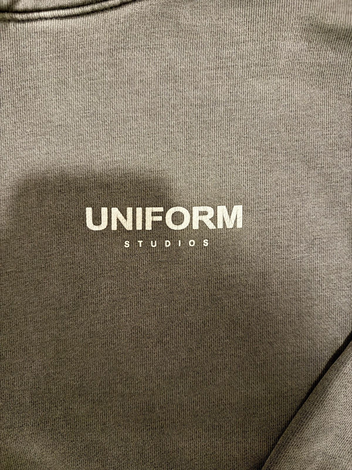 Uniform Studios Uniform Studios Logo Washed Hoodie. Size US XL / EU 56 / 4 - 3 Thumbnail