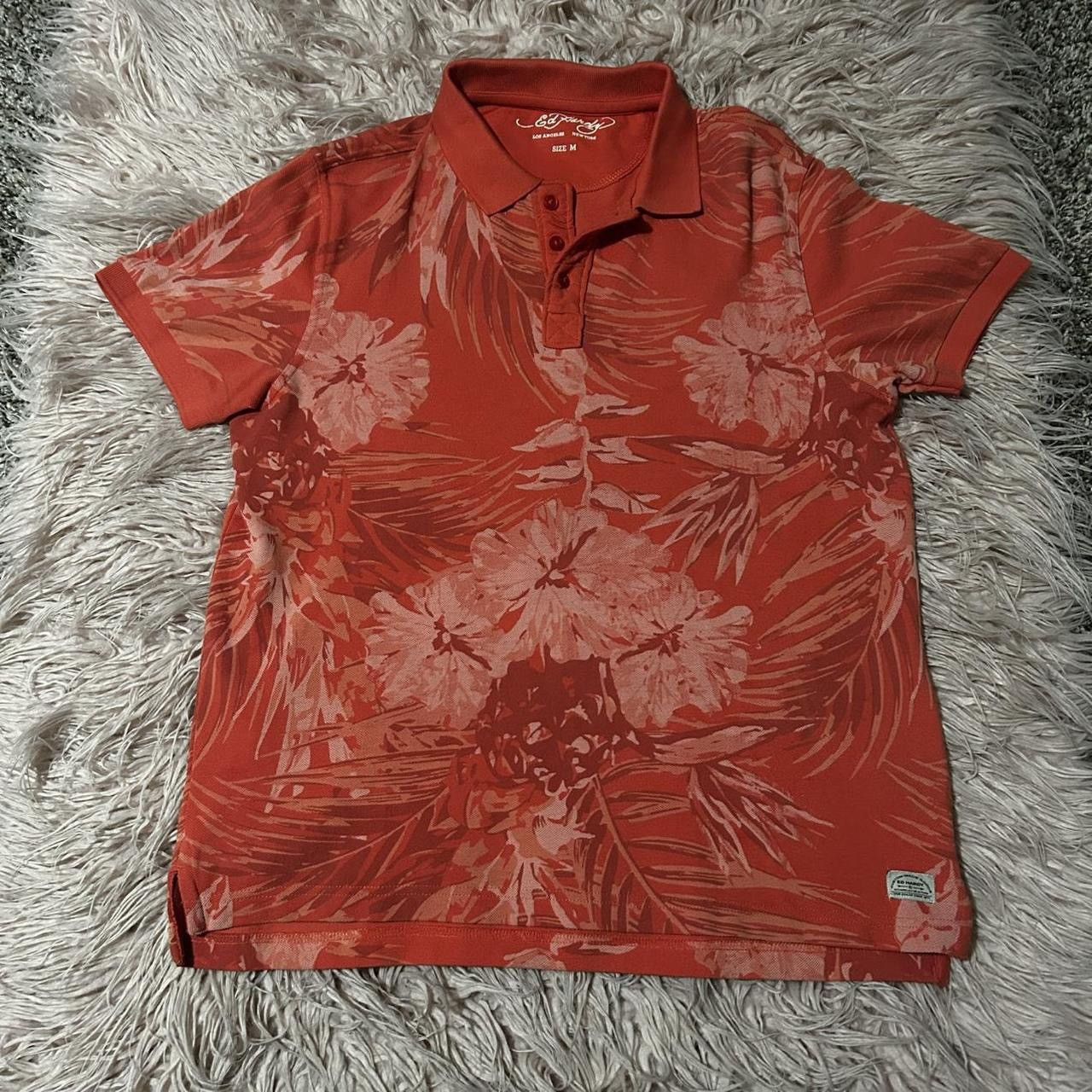 Ed Hardy Ed Hardy Floral Polo Size US M / EU 48-50 / 2 - 1 Thumbnail