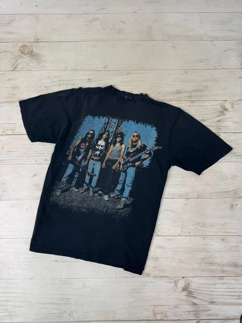 Slayer Vintage Slayer T Shirt 90s Rock Band Distrissed Size US L / EU 52-54 / 3 - 2 Thumbnail