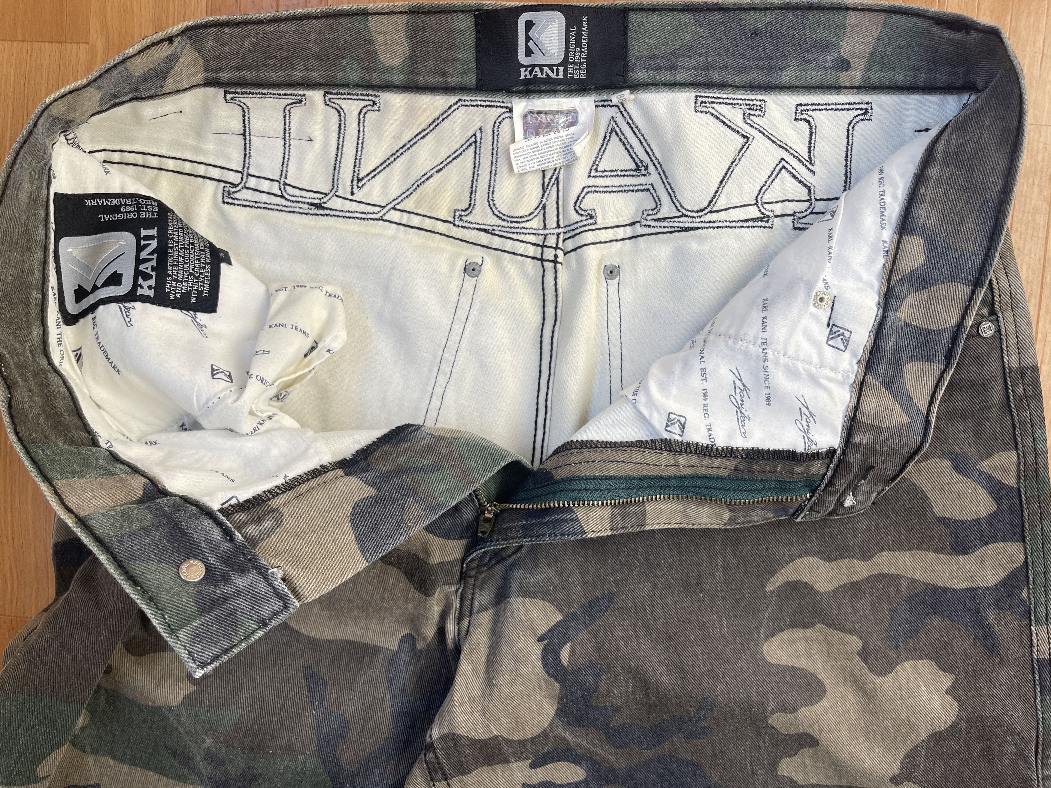 Karl Kani KARL KANI shorts, baggy, vintage Kani jeans 90s hip hop W 36 Size US 36 / EU 52 - 12 Thumbnail