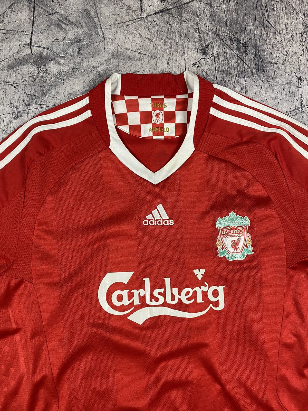 Adidas × Vintage Vintage Adidas Liverpool Soccer Jersey Size US XL / EU 56 / 4 - 5 Thumbnail