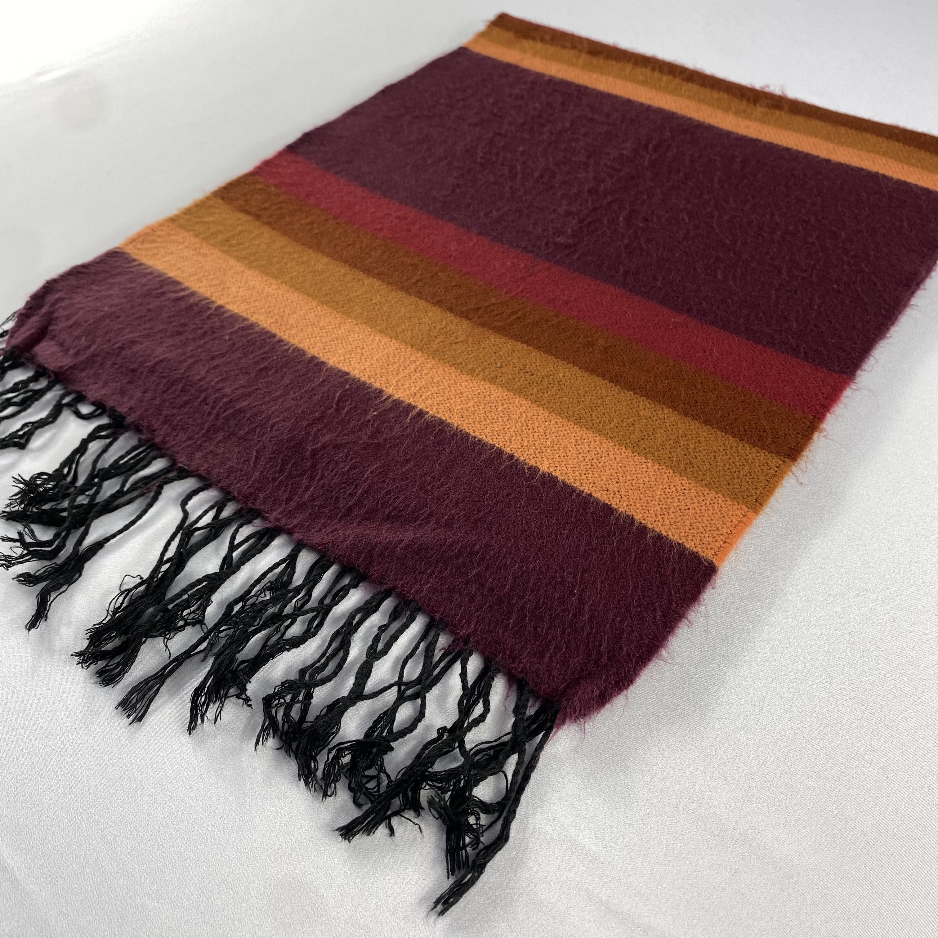Takeo Kikuchi Takeo Kikuchi Stripe Scarf Neck Wrap Muffler Size ONE SIZE - 3 Thumbnail