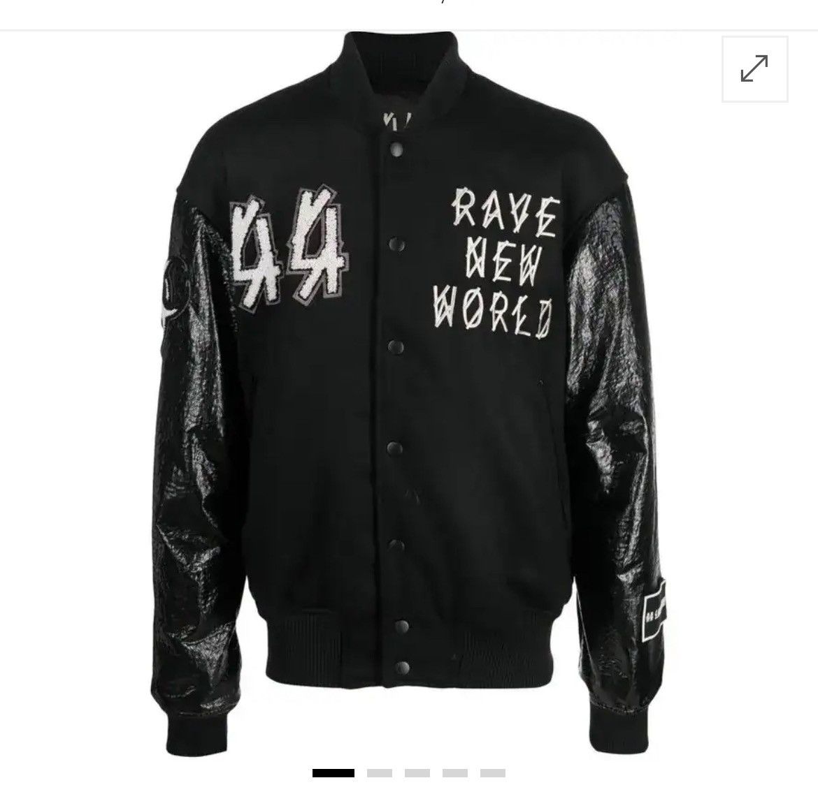 44 LABEL GROUP 44 Label Group Grad Panelled Bomber Jacket Size US M / EU 48-50 / 2 - 1 Thumbnail