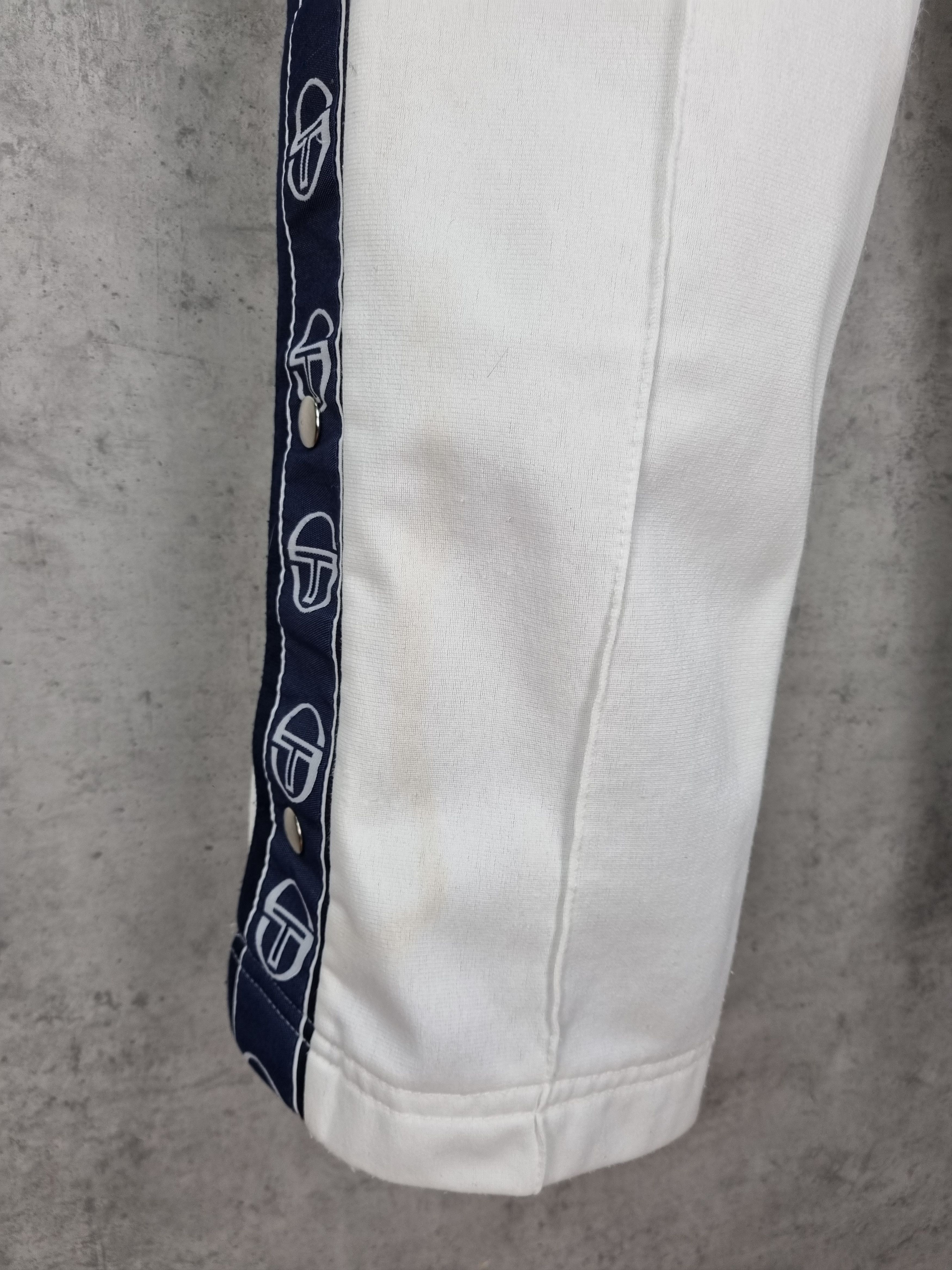 Sergio Tacchini × Vintage Sergio Tacchini Popper Italian Gardenia Tracksuit Pant Size US 36 / EU 52 - 17 Thumbnail