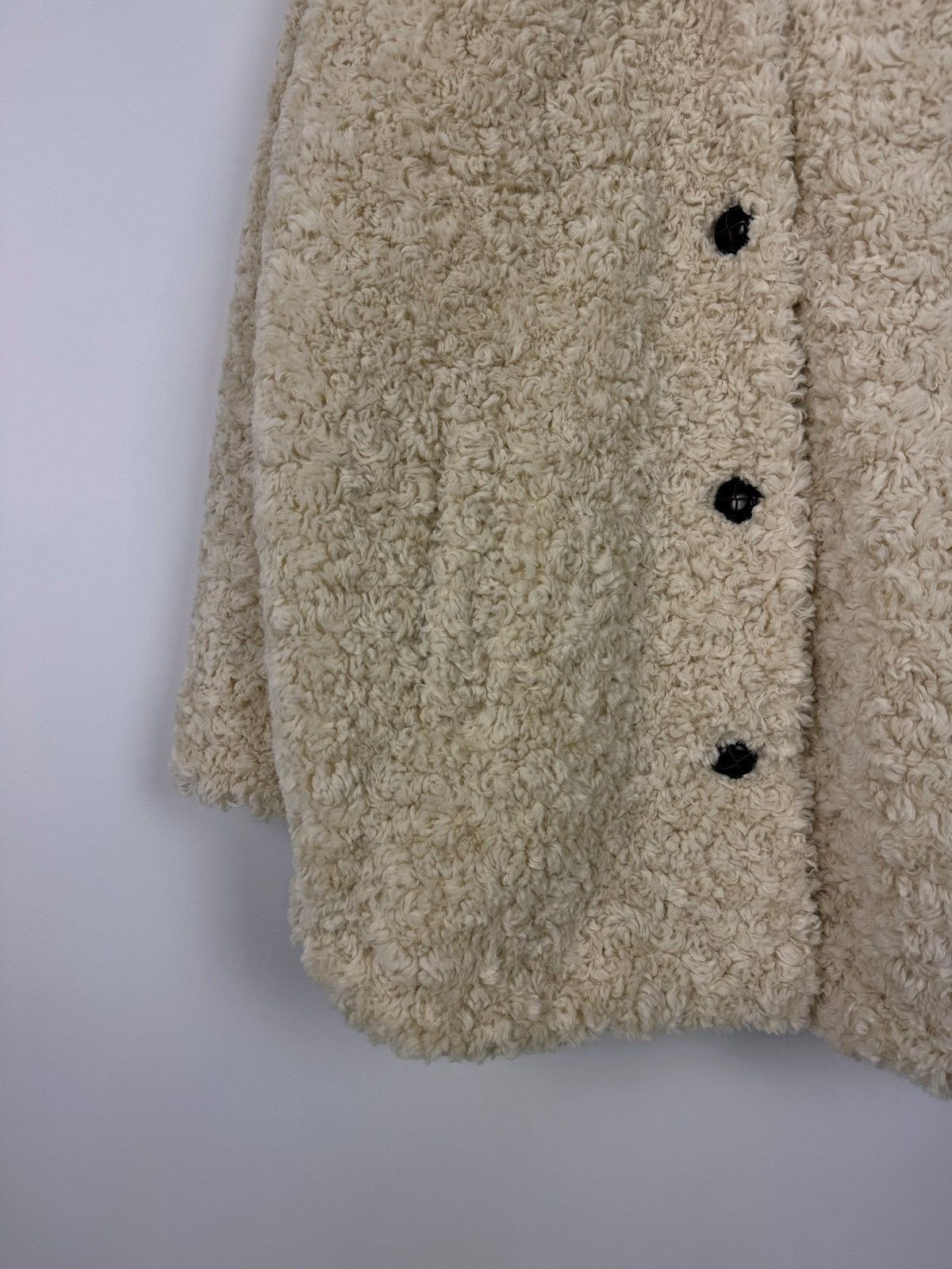Hartford Hartford Teddy Sherpa Cream Women’s Jacket Size XS / US 0-2 / IT 36-38 - 7 Thumbnail
