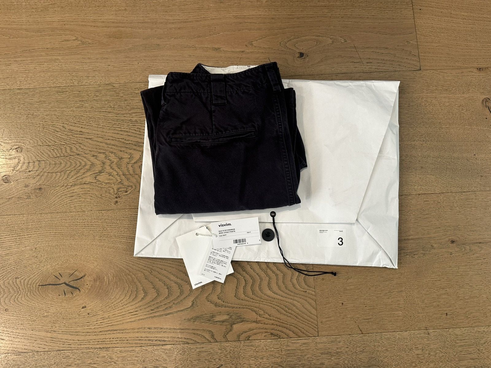 Visvim Visvim Wide Chino Pants Navy 3 Size US 34 / EU 50 - 2 Thumbnail