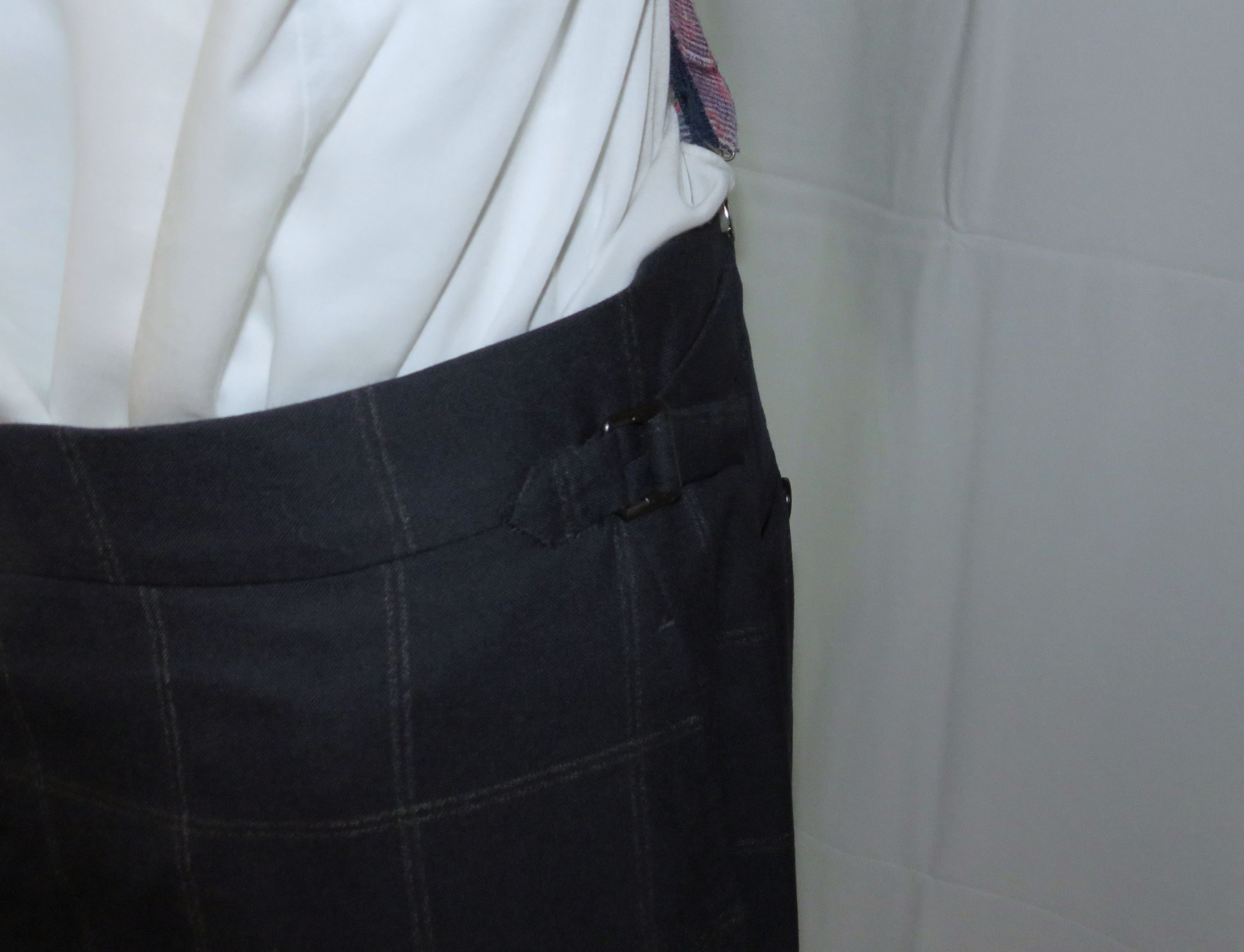 Tom Ford O'Connor Current Navy Windowpane Two Button Suit 46R Size 46R - 13 Thumbnail