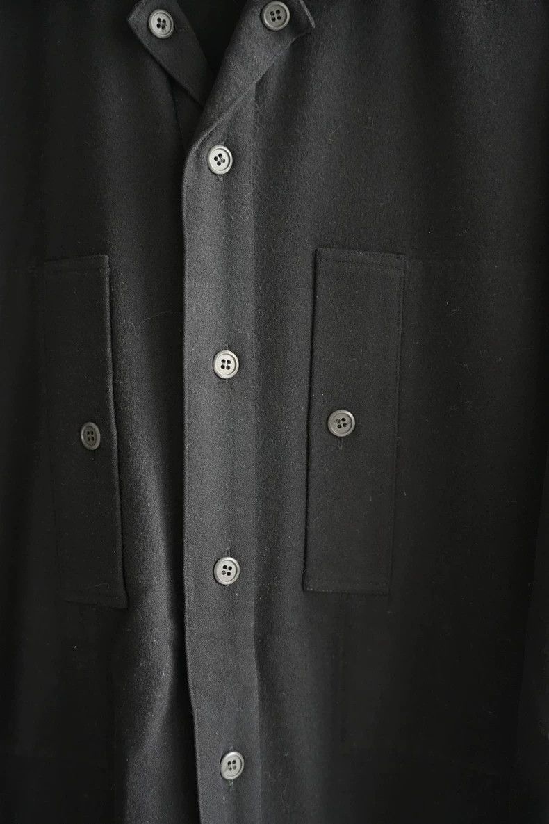 Yohji Yamamoto Yohji Yamamoto 98aw corduroy collar wool shirt-2505 Size US M / EU 48-50 / 2 - 4 Thumbnail