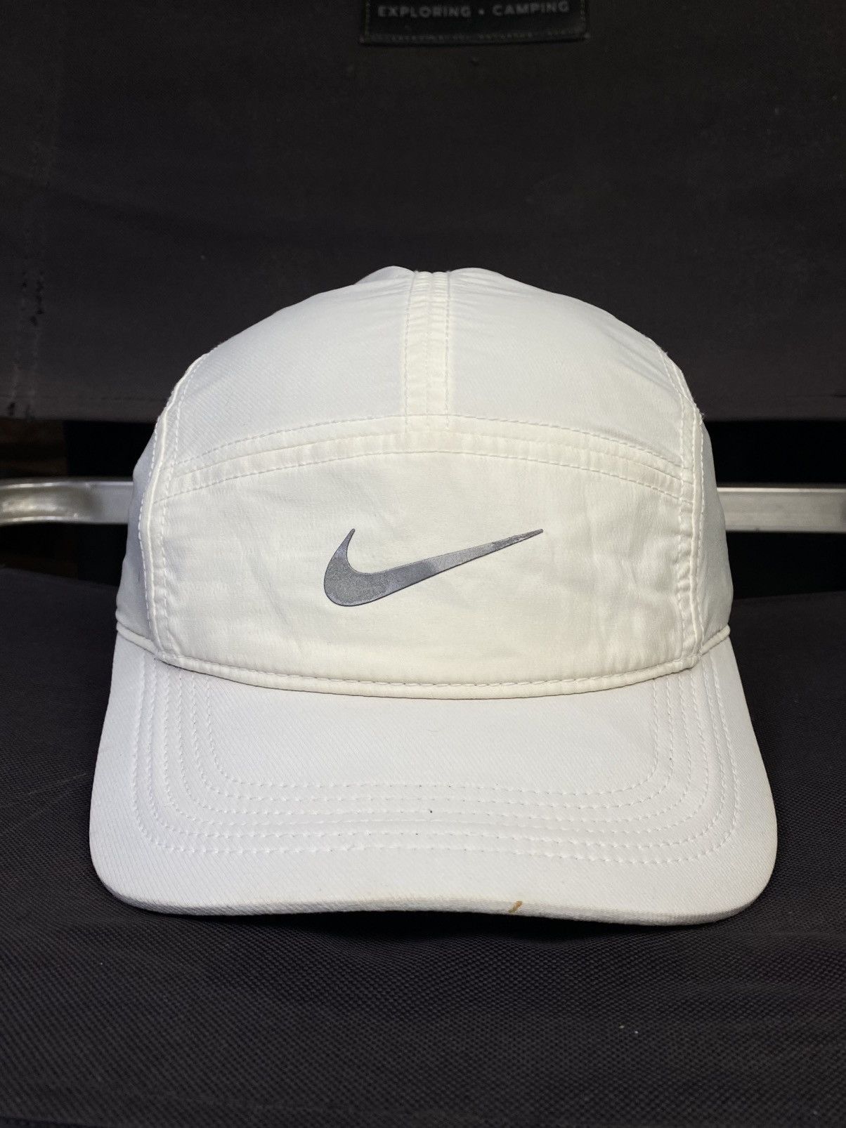 Nike nike aw84 5 panel White dri-fit hat cap Size ONE SIZE - 1 Thumbnail