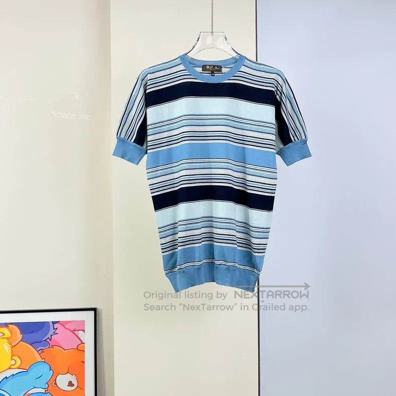 Loro Piana LORO PIANA Knitted short-sleeve Size XS / US 0-2 / IT 36-38 - 1 Thumbnail