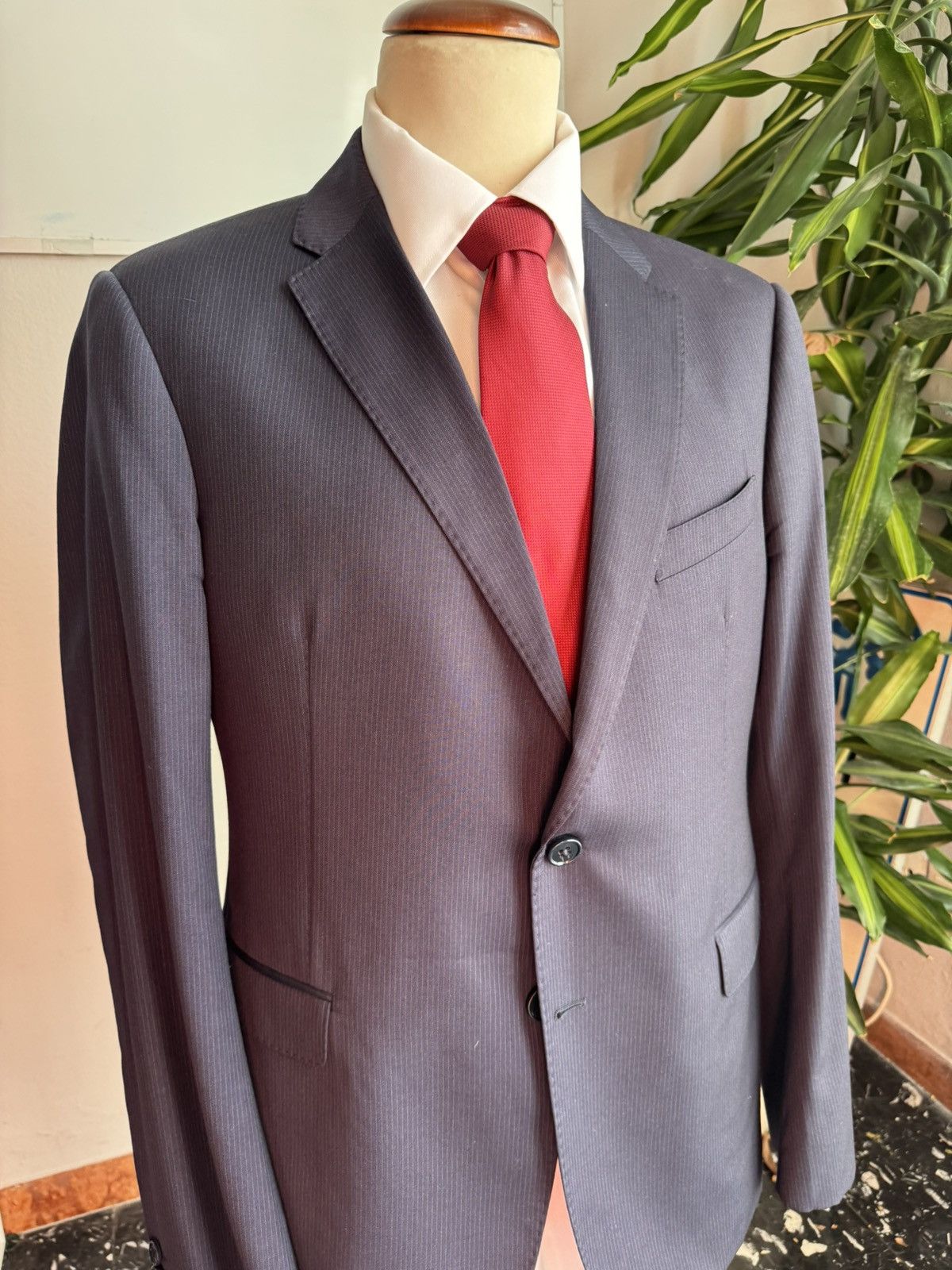 Armani Collezioni Armani collezioni 52 blue suit Size 52R - 2 Thumbnail