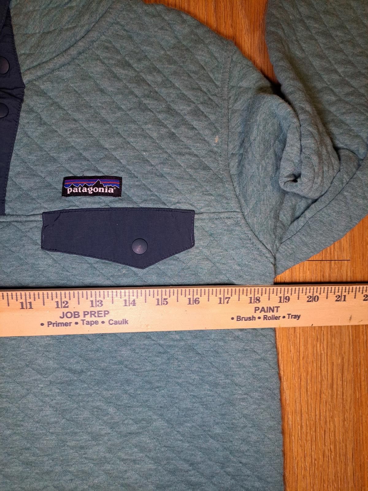 Patagonia Patagonia Snap T Pullover Jacket Small Green Organic Cotton Size US S / EU 44-46 / 1 - 5 Thumbnail