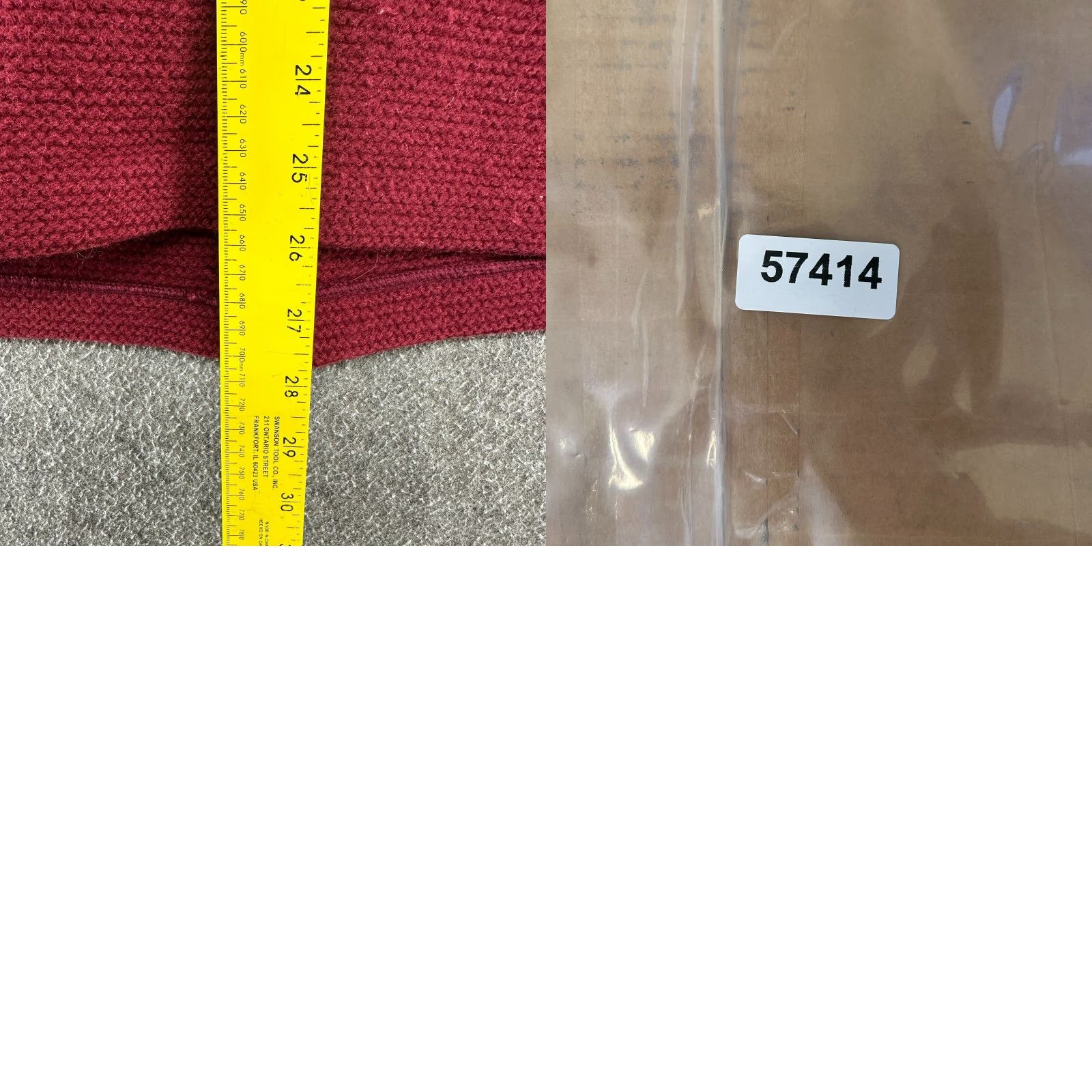 Obermeyer VINTAGE Obermeyer Sweater Cardigan Mens XL Red Solid Cotton 60s Knit Mock Neck Button Up Pocket Embroidered Logo Long Sleeve Winter Retro Size US XL / EU 56 / 4 - 9 Thumbnail
