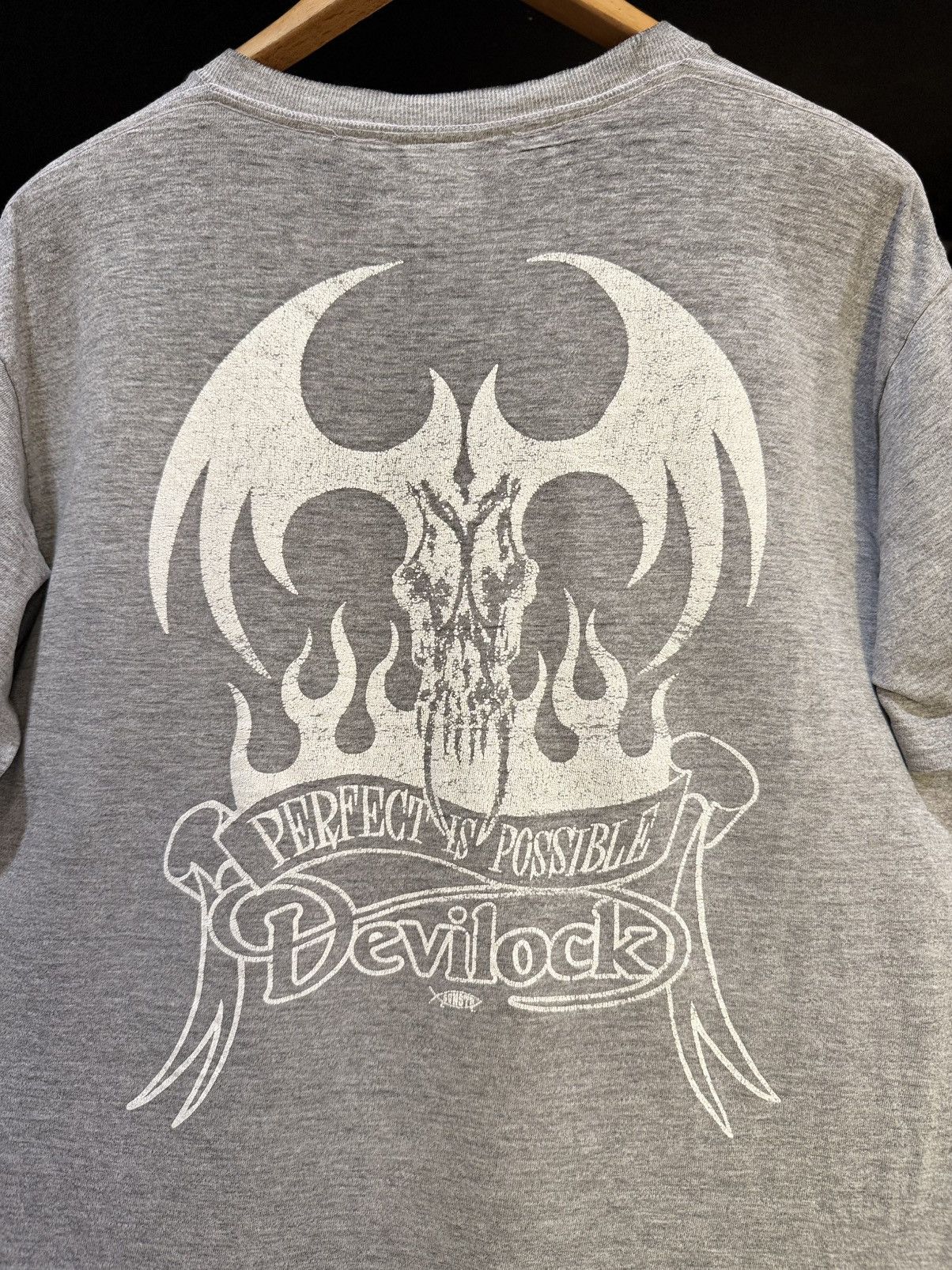 Devilock Vintage Devilock Perfect Is Possible Paper Thin Japan Tee Size US L / EU 52-54 / 3 - 3 Thumbnail