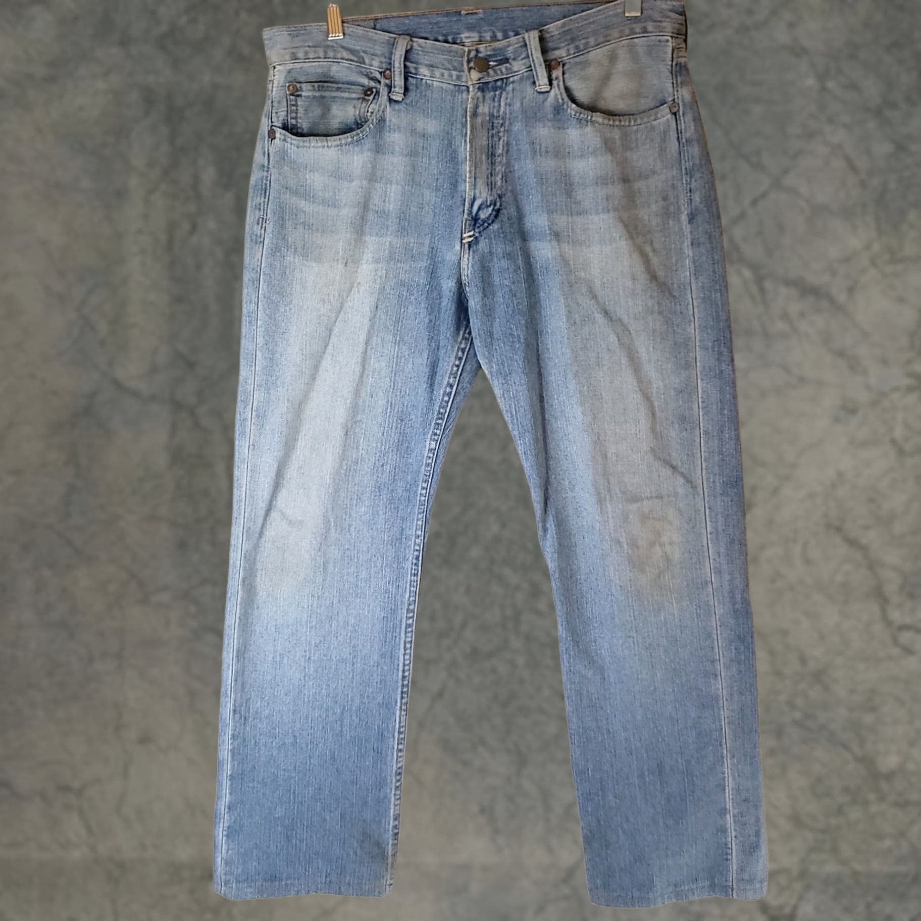 Polo Ralph Lauren Polo Ralph Lauren Jeans Men's 33x30 Relaxed Fit Thomson Lightly Distressed Denim Blue 5-Pocket Logo Belt Loops Solid Distressed Classic Mens Size US XS / EU 42 / 0 - 1 Thumbnail