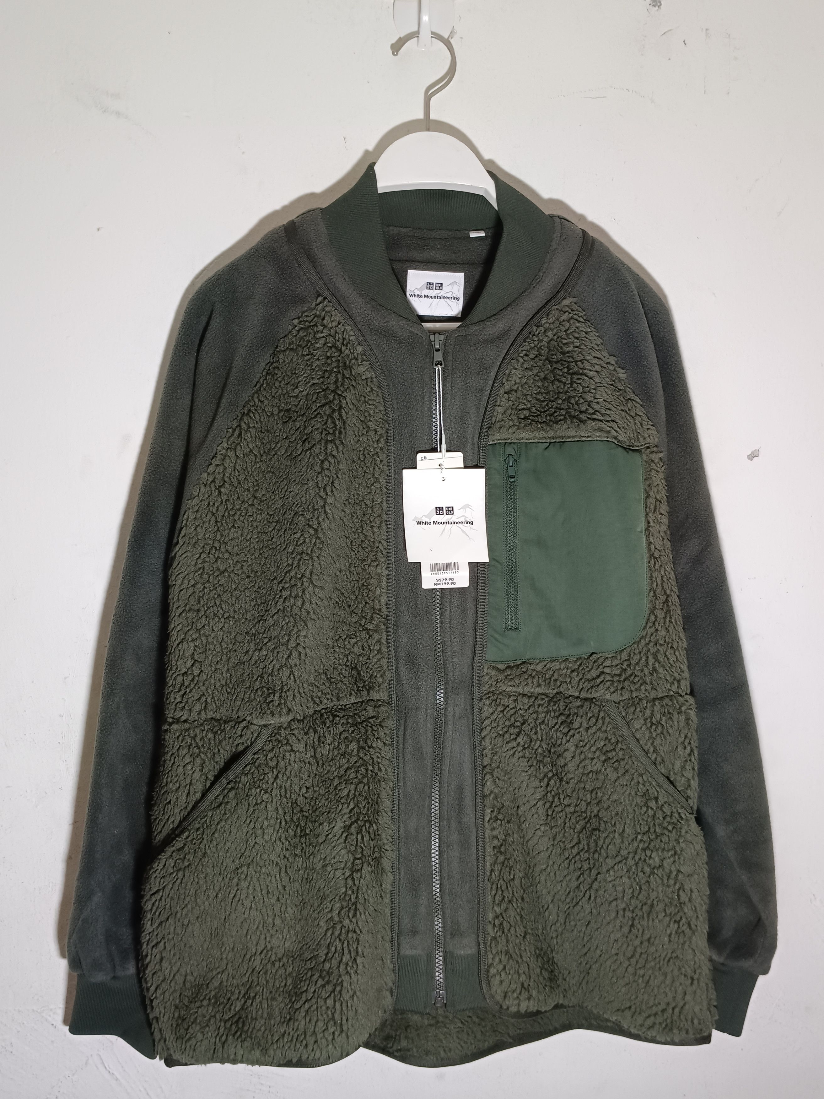 Uniqlo × White Mountaineering Uniqlo x White Mountaineering Fleece Oversized Jacket Size US M / EU 48-50 / 2 - 3 Thumbnail