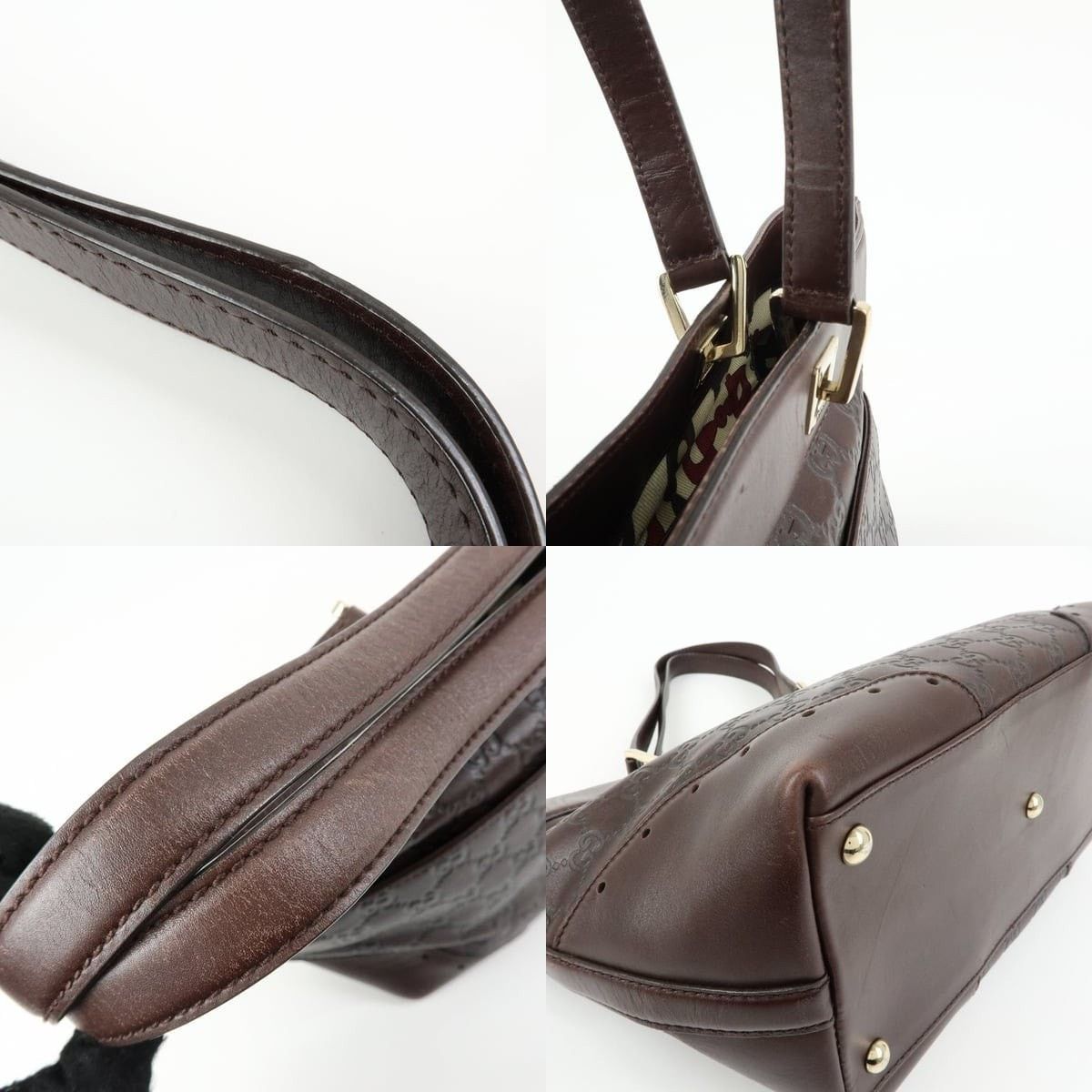 Gucci Gucci Guccissima Leather Tote Brown Size ONE SIZE - 4 Thumbnail